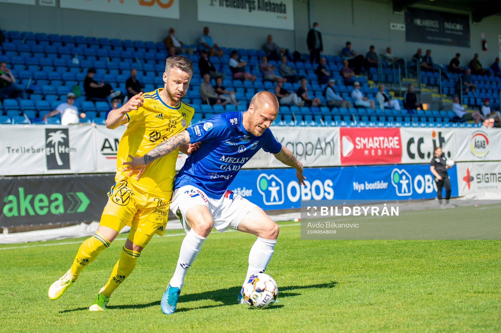 Trelleborgs Mattias Håkansson och Robert Lundström
