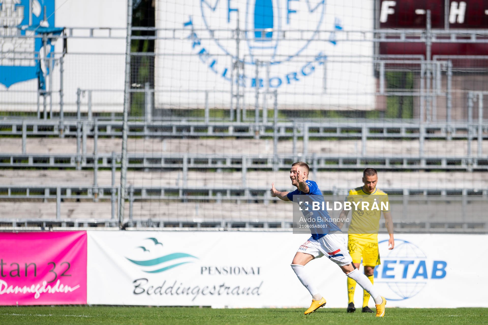 Trelleborgs Petar Petrovic jublar