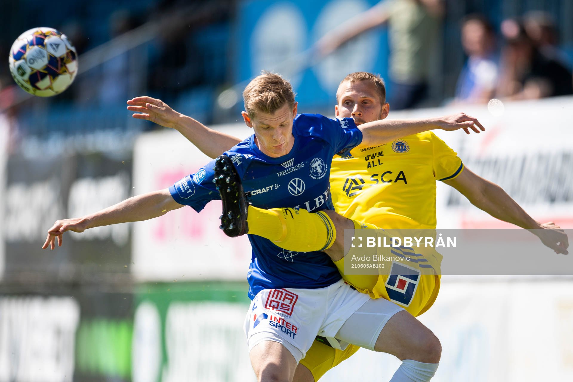 Trelleborgs Fritiof Björkén och Sundsvalls Erik Andersson