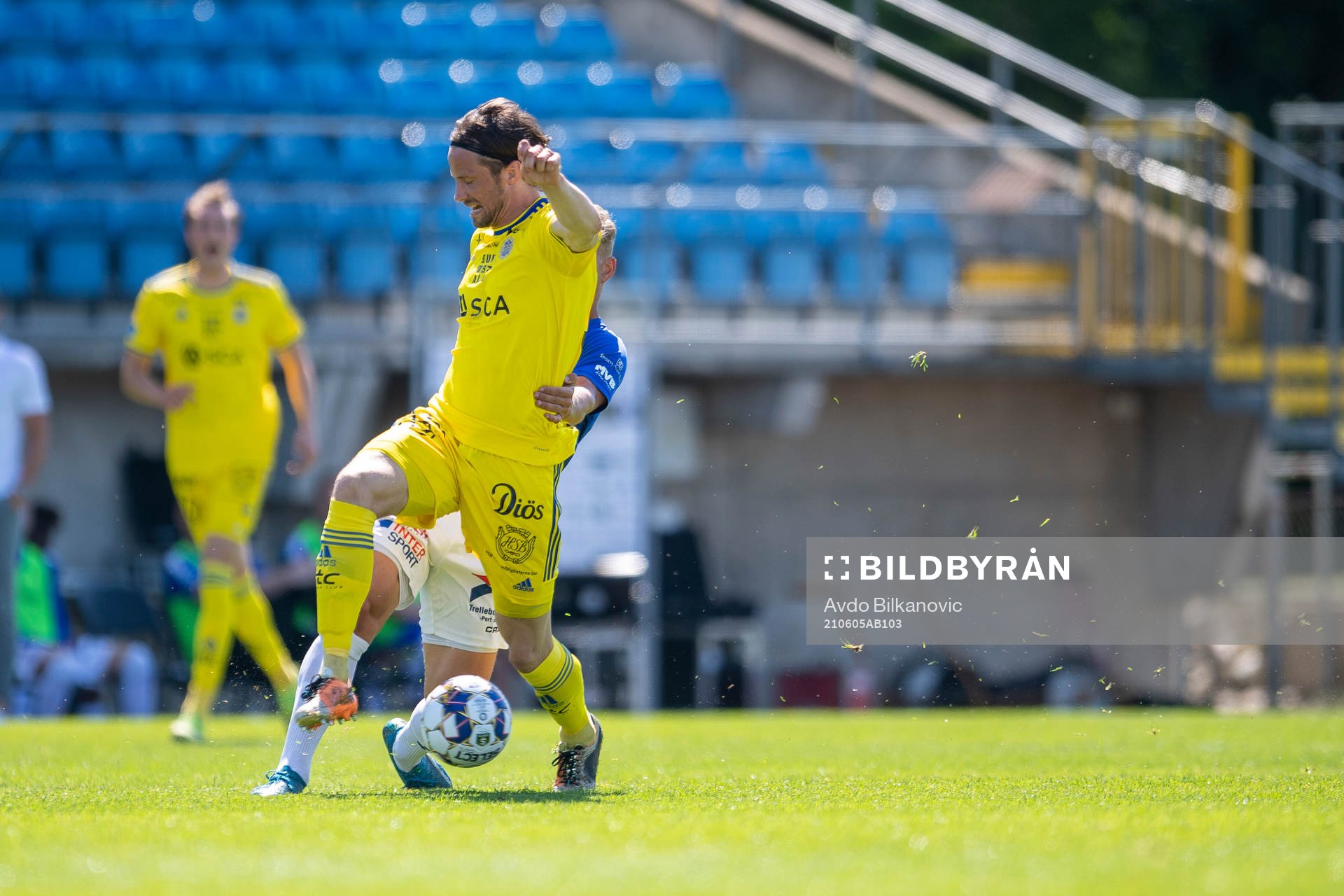Sundsvalls Linus Hallenius och Trelleborgs Tobias Karlsson