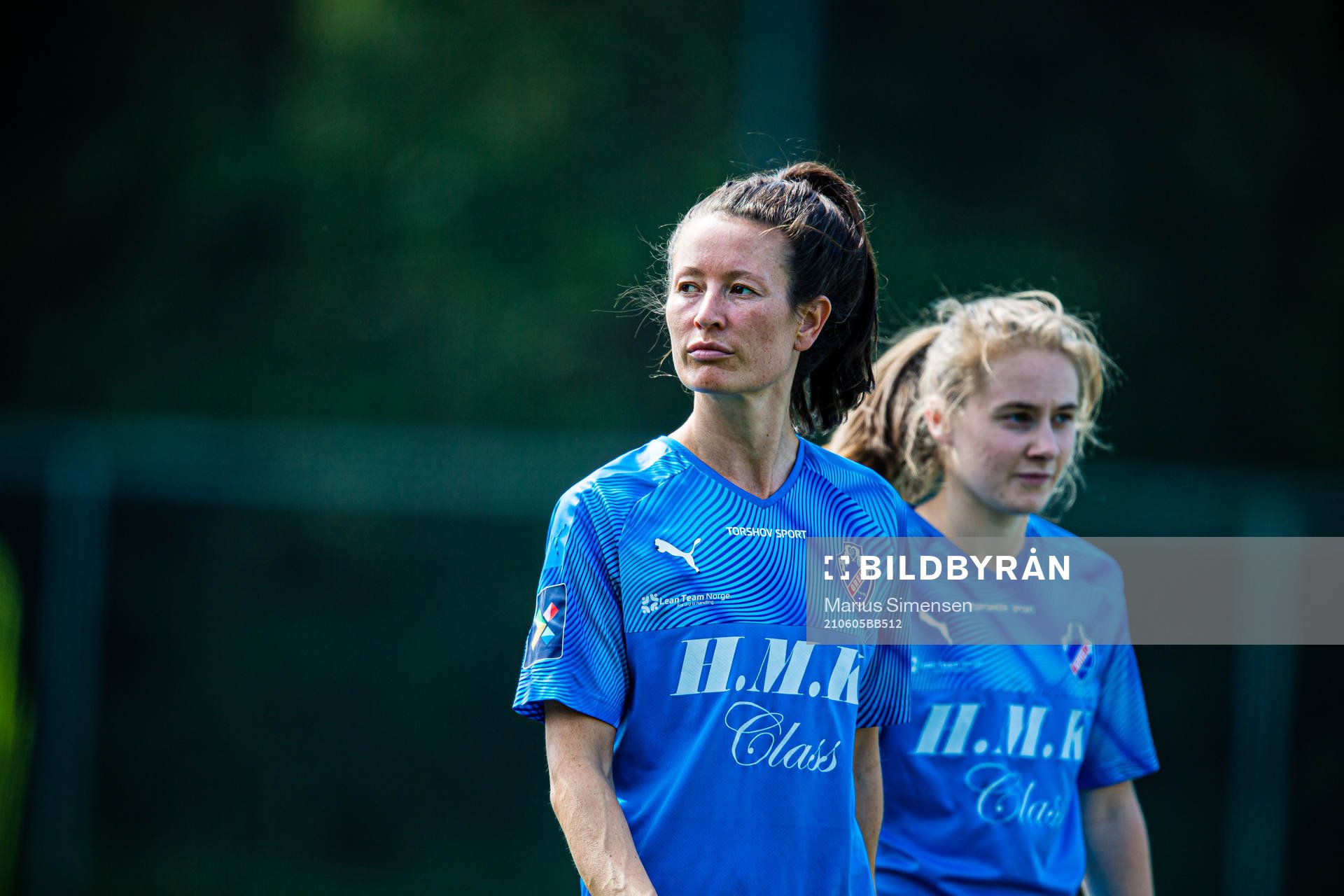 Silje Paulsen of Grei ahead of during the 1. divison football match between Røa and Grei on June 5, 2021 in Oslo.