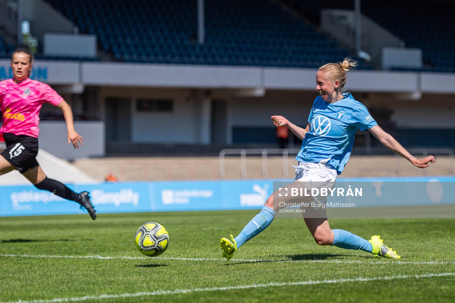 Malmö FFs Stina Stadig gör 7-0