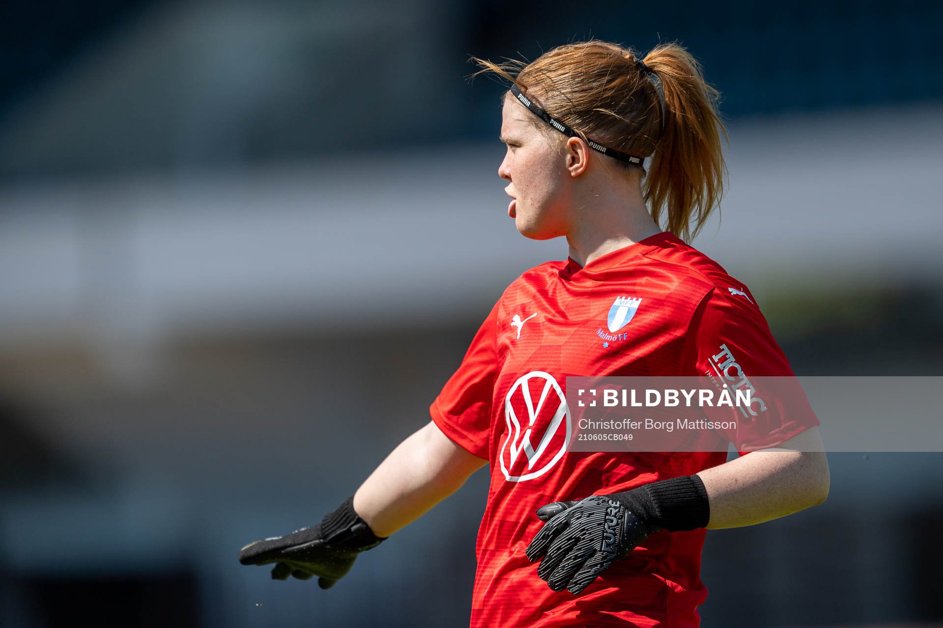 Malmö FFs målvakt Emma Svensson