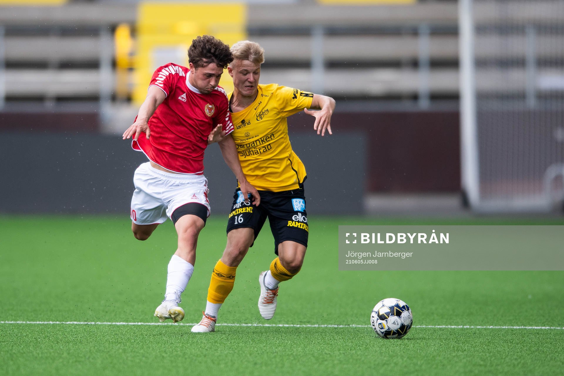 Kalmars Moustafa Benshi och Elfsborgs Otto Vallentin