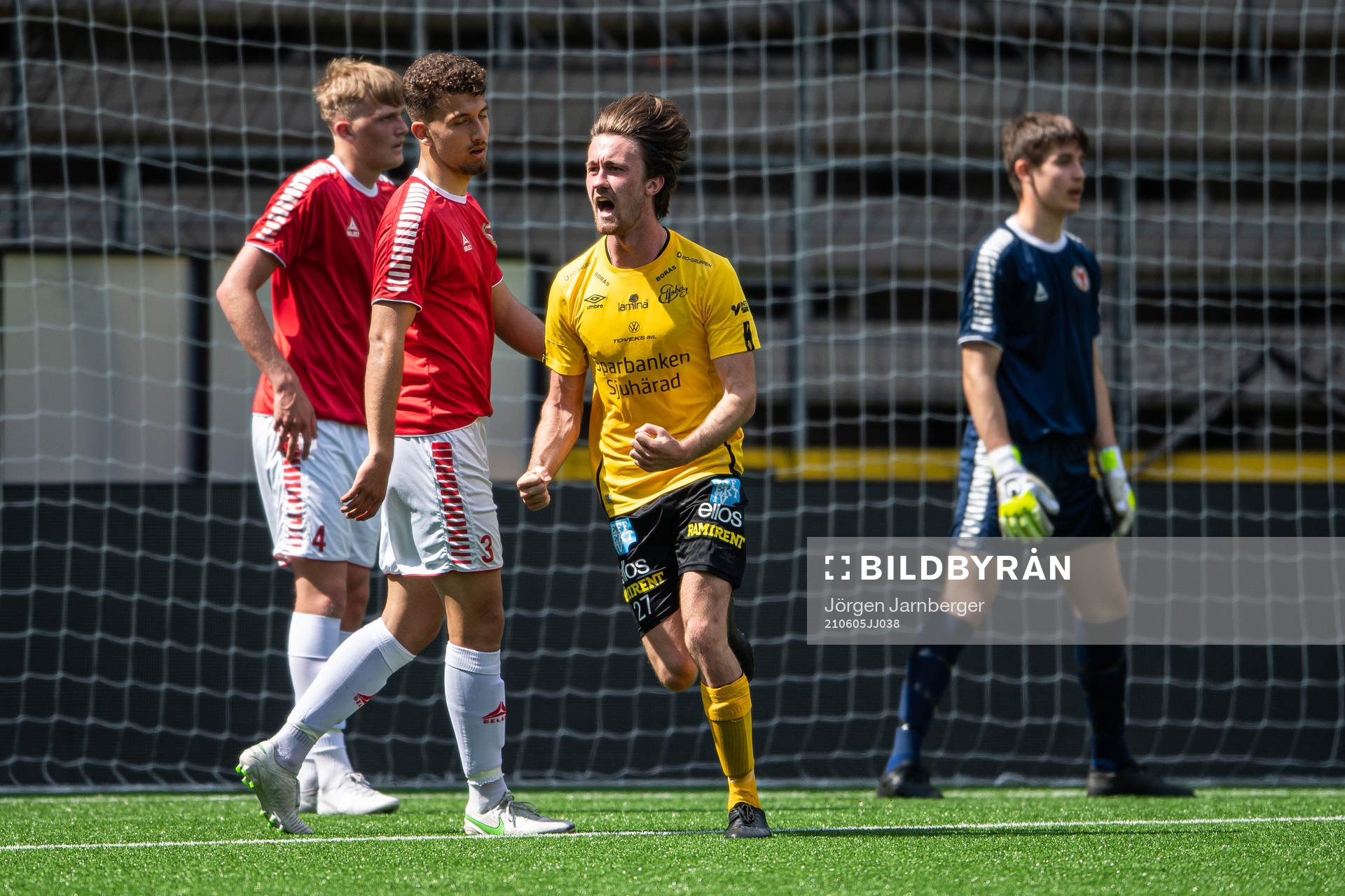 Elfsborgs Kevin Strand jublar