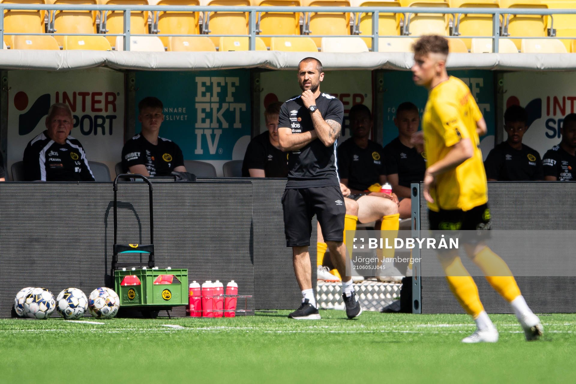 Elfsborgs U19 tränare Emir Bajrami