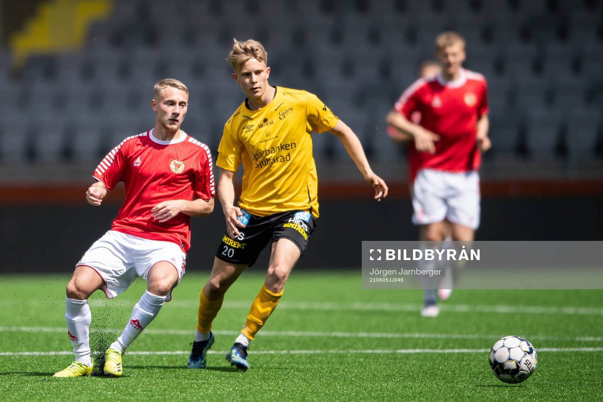 Kalmars Lucas Andrén Michailidis och Elfsborgs Filip