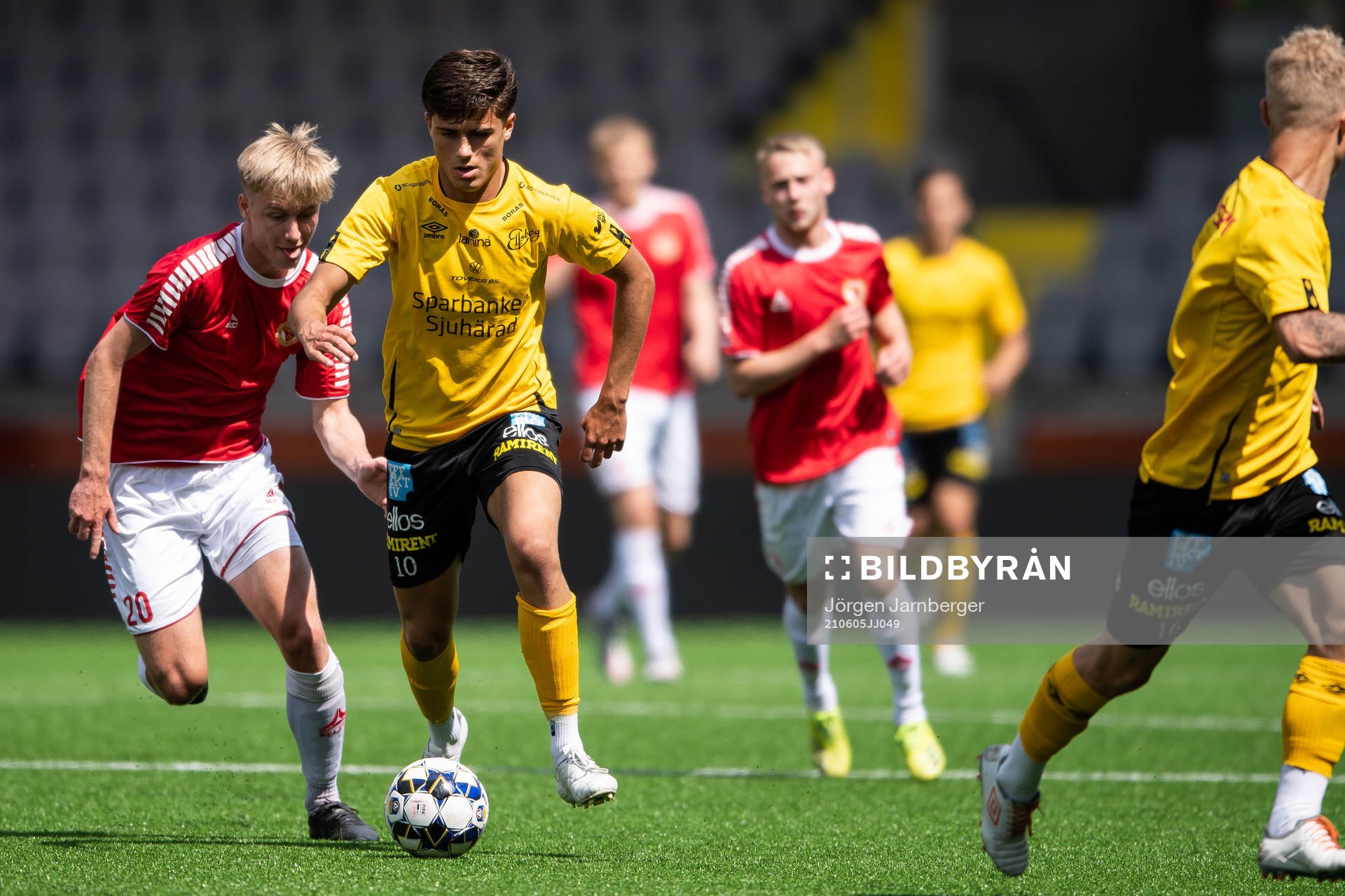 Elfsborgs Besfort Zeneli och Kalmars Olle Lindh