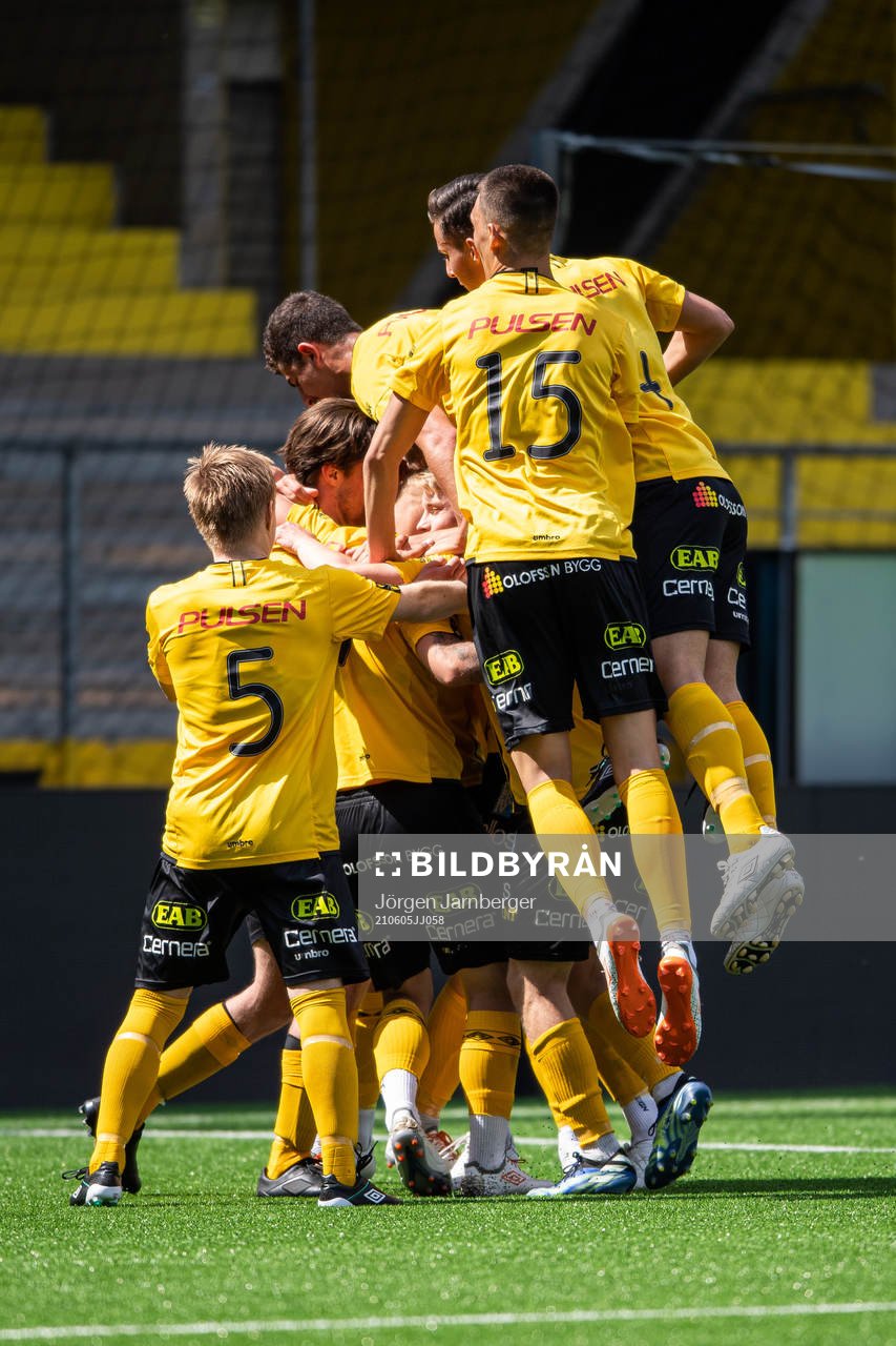 Elfsborgs spelare jublar