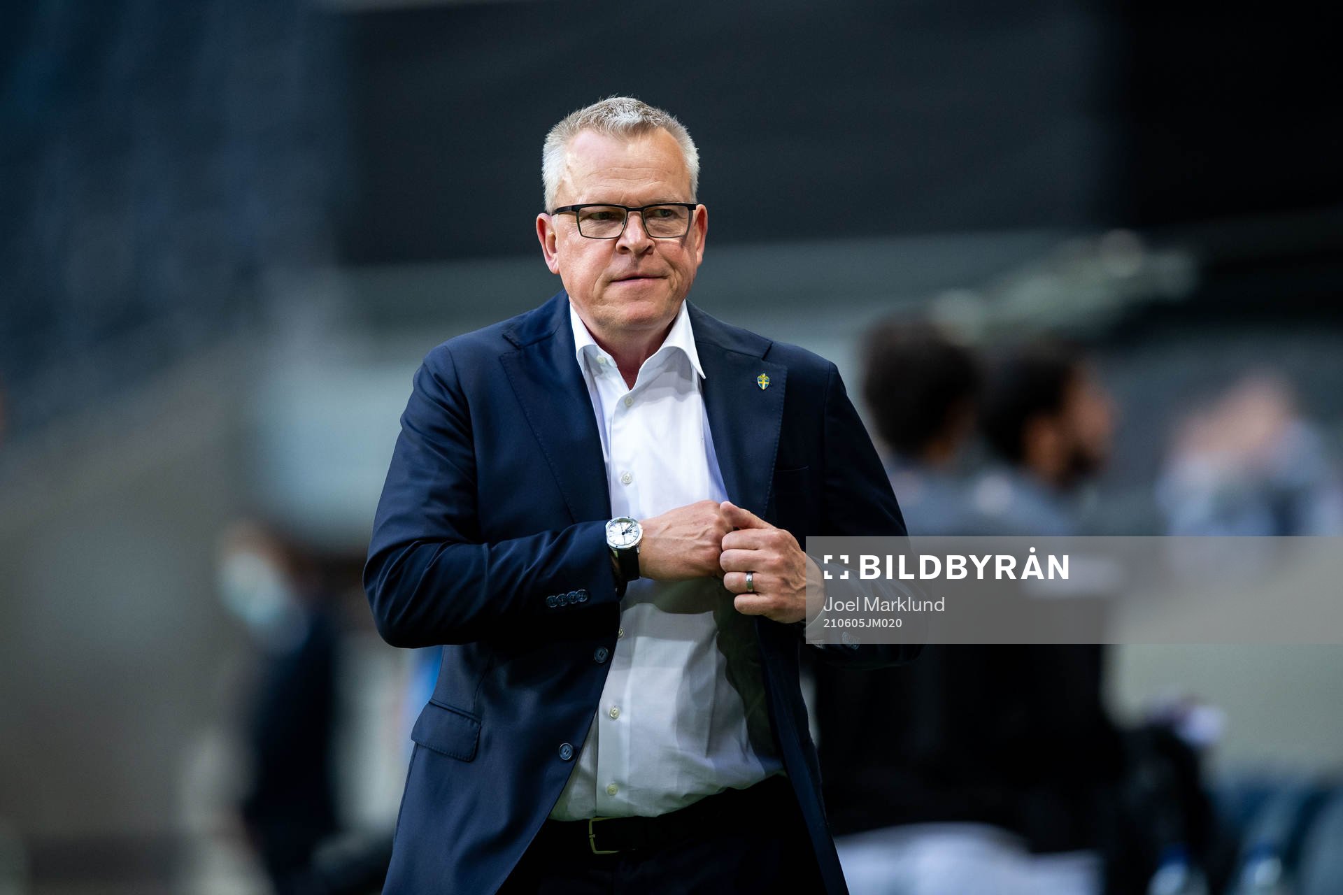 Janne Andersson, head coach of Sweden