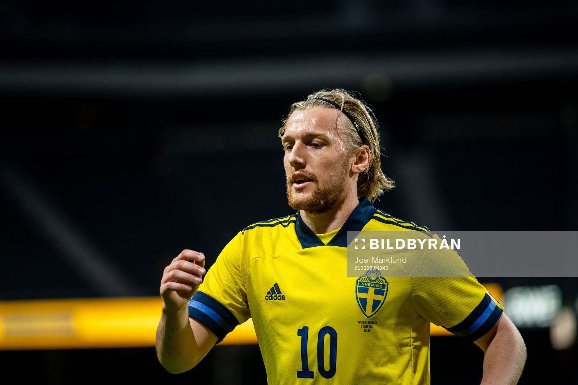 Emil Forsberg of Sweden