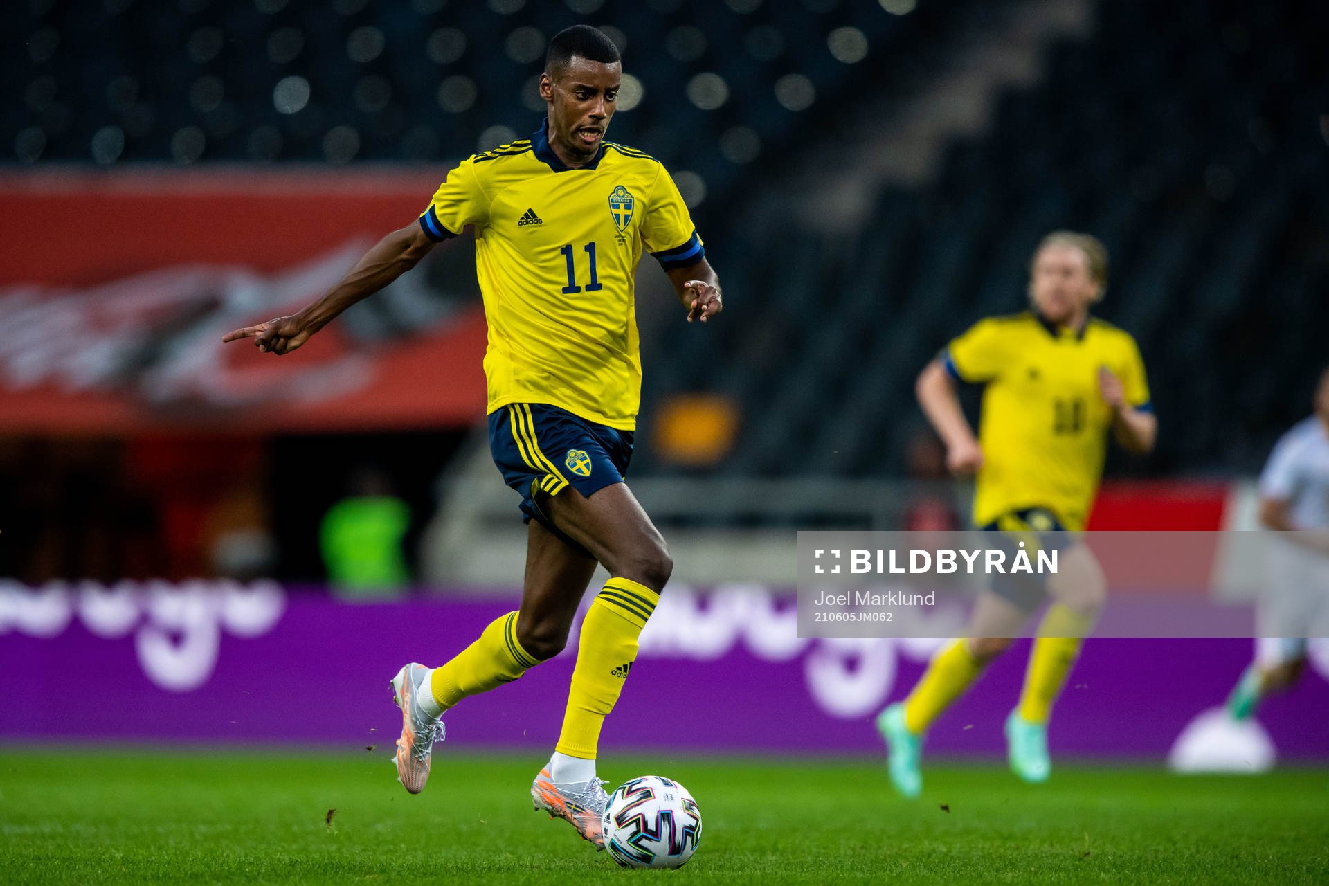 Alexander Isak of Sweden