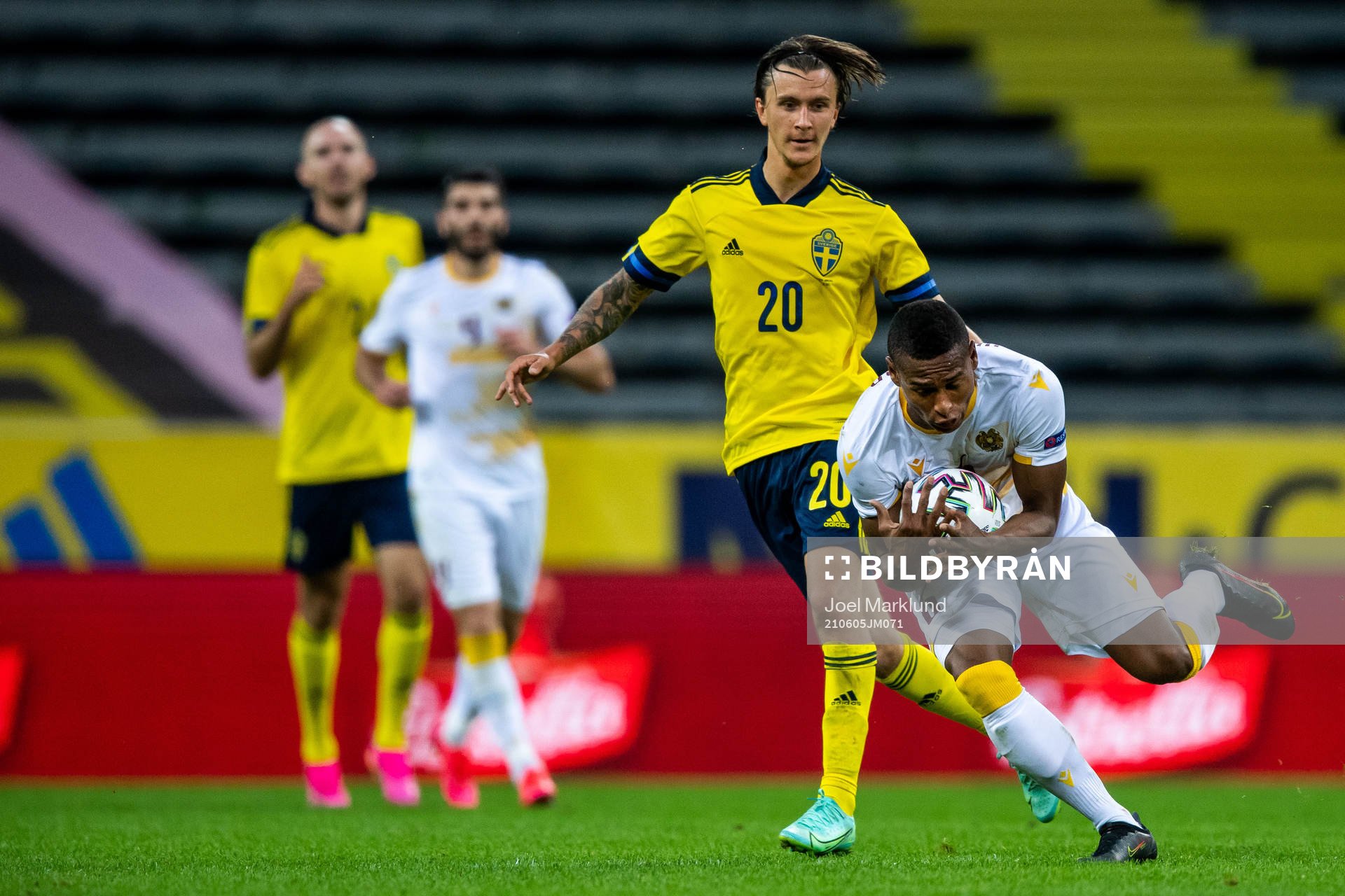 during the international friendly football match between