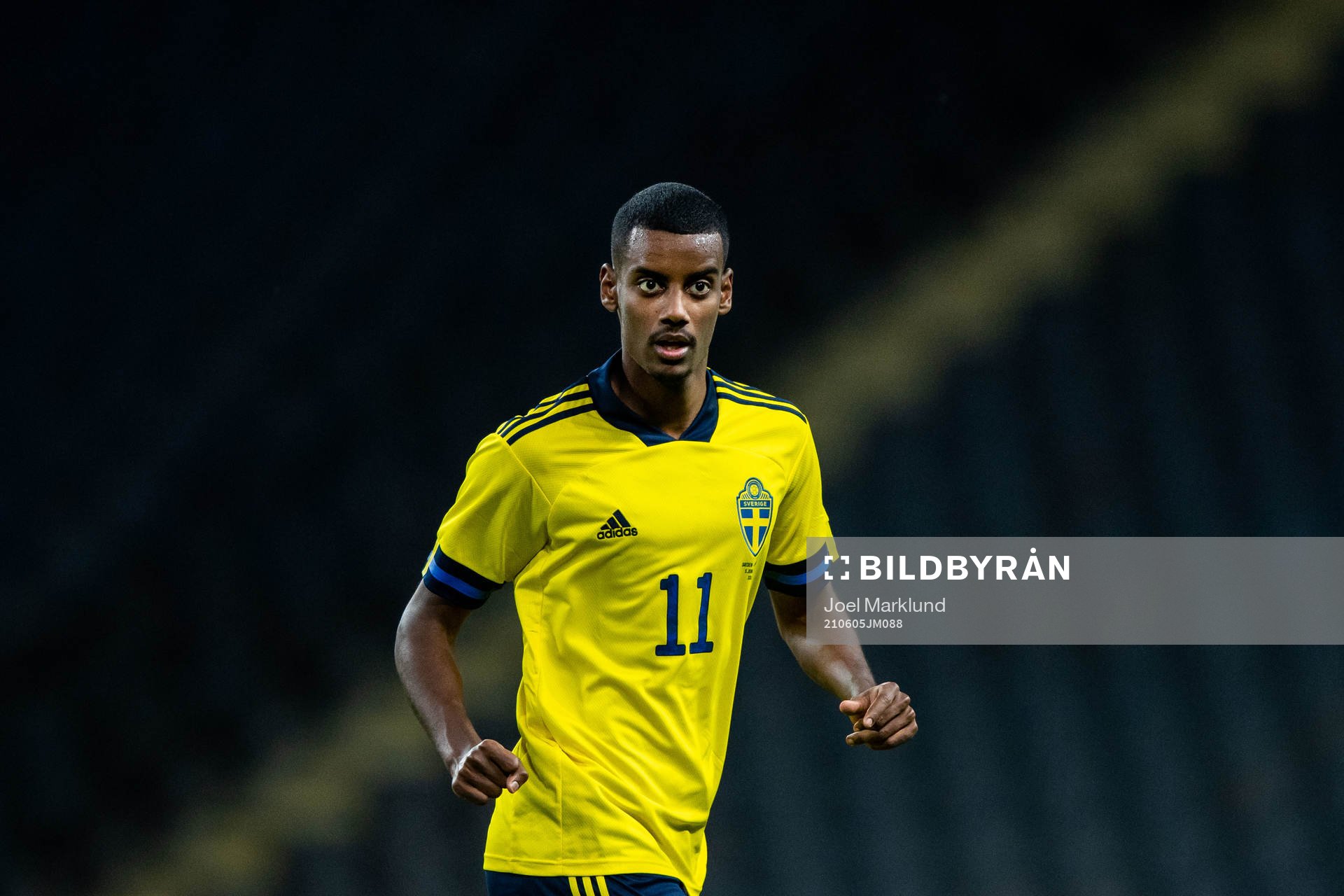 Alexander Isak of Sweden