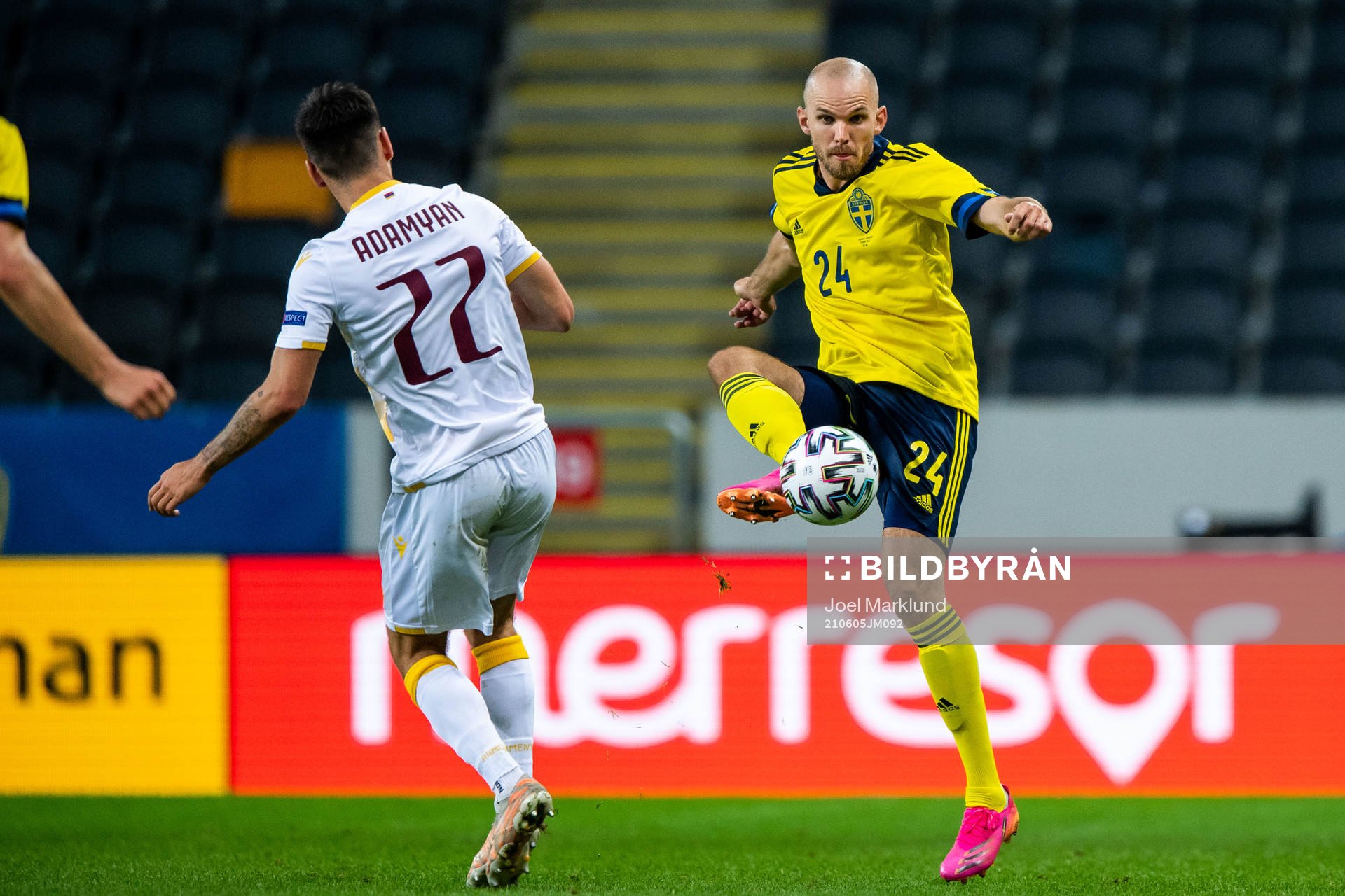 Marcus Danielson of Sweden