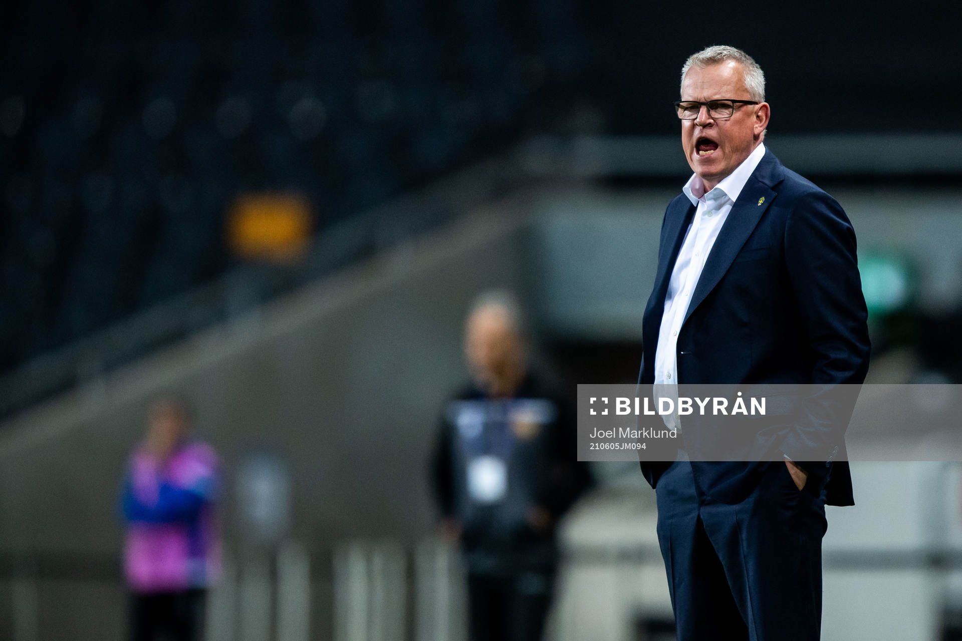 Janne Andersson, head coach of Sweden