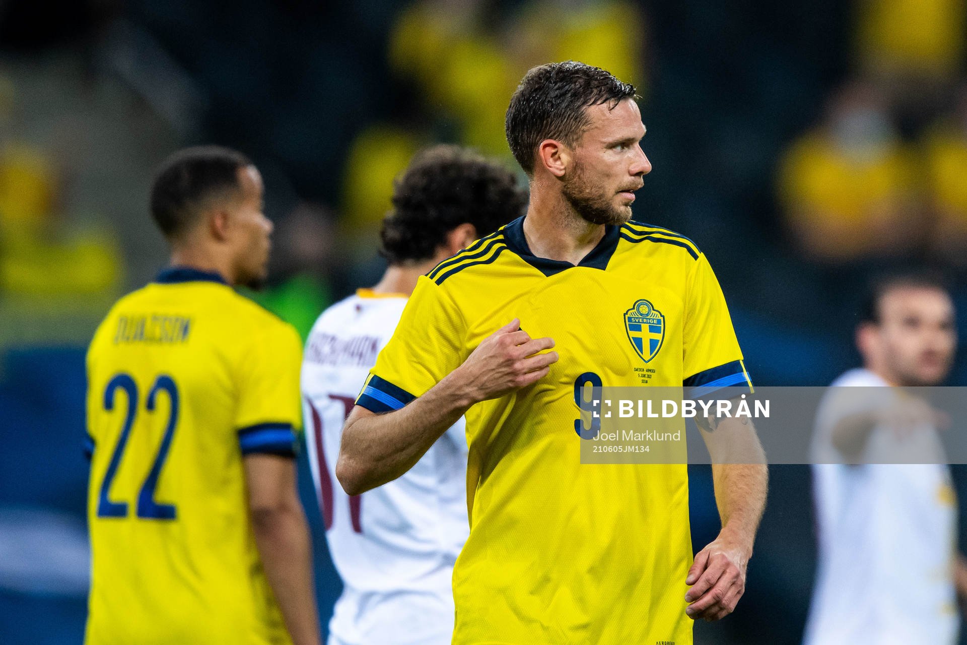 Marcus Berg of Sweden