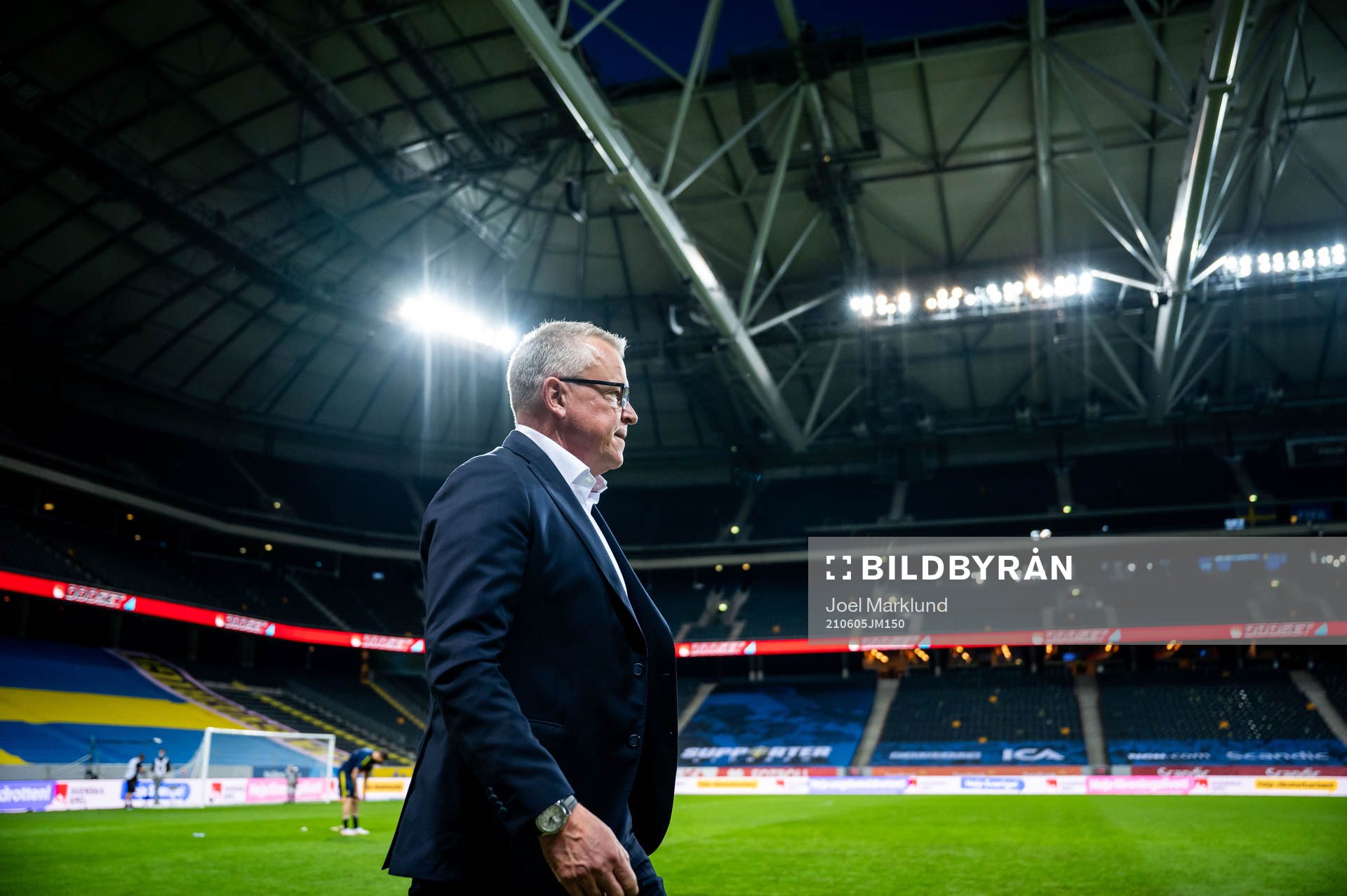 Janne Andersson, head coach of Sweden