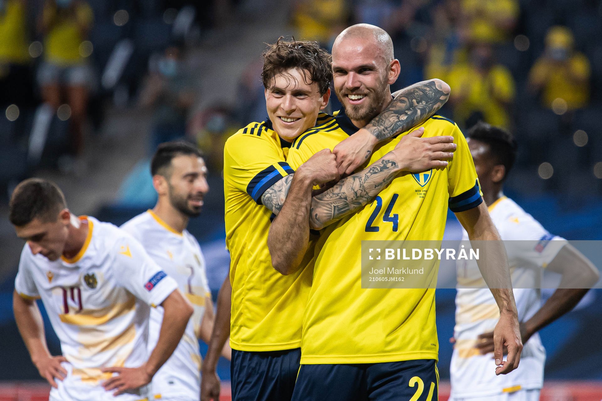 Marcus Danielson and Victor Nilsson Lindelöf of Sweden