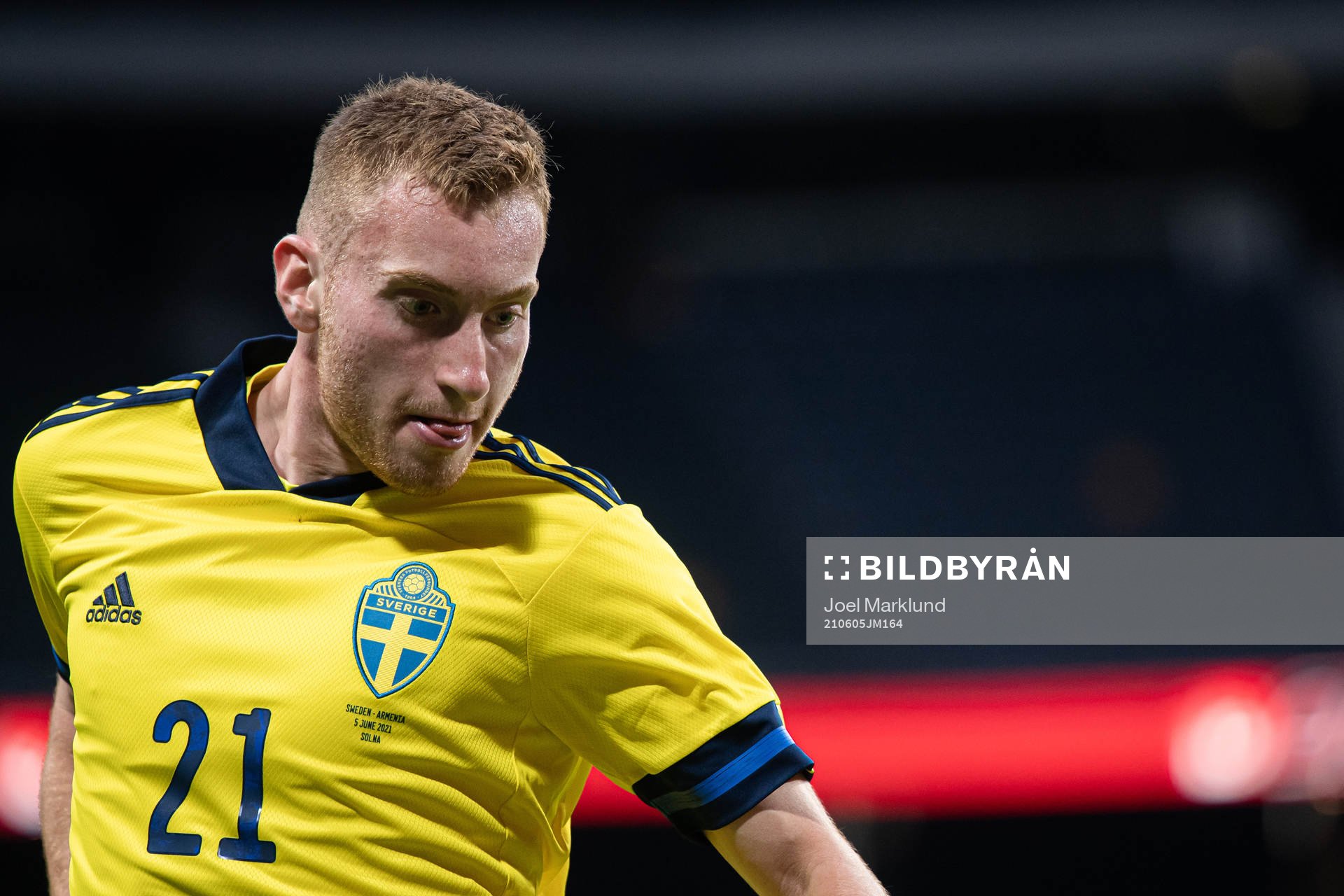 Dejan Kulusevski of Sweden