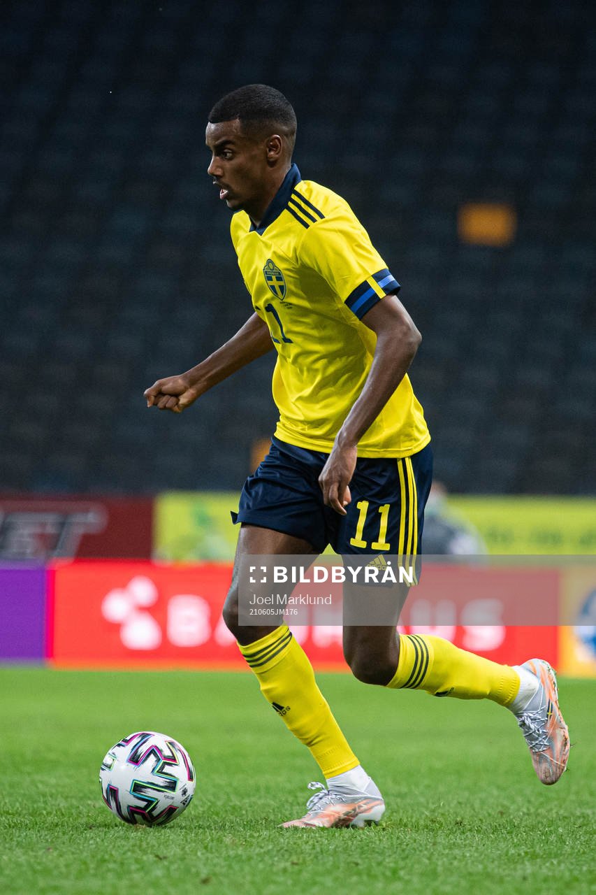 Alexander Isak of Sweden