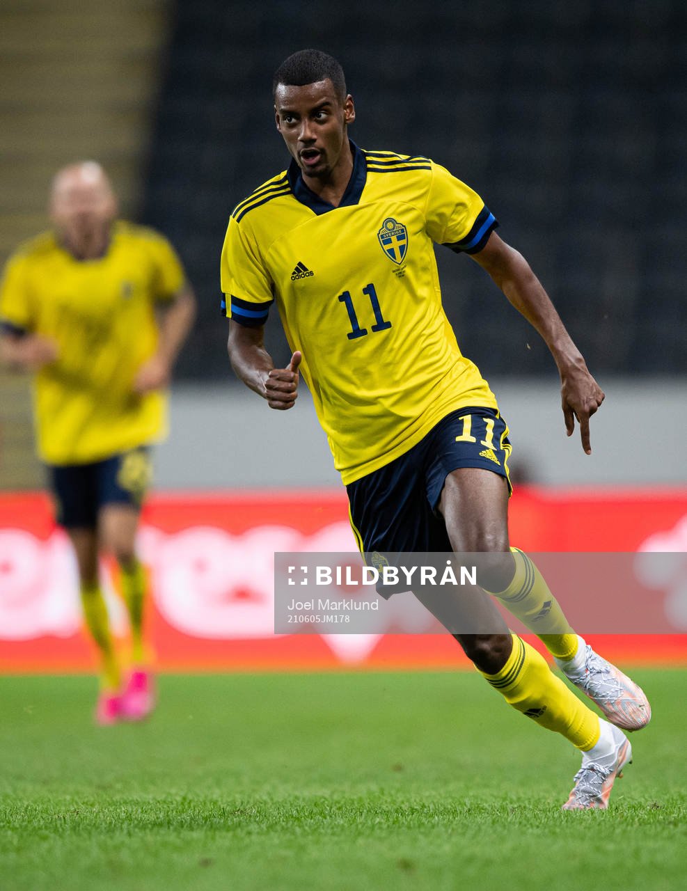 Alexander Isak of Sweden