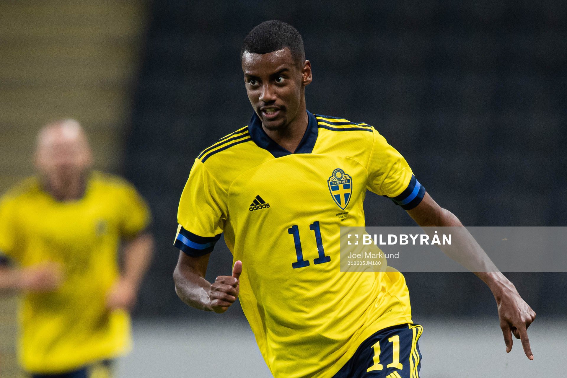 Alexander Isak of Sweden