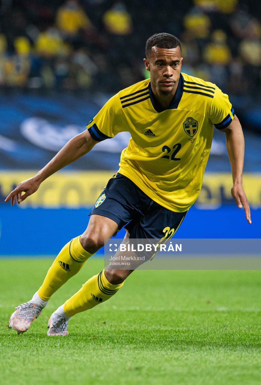 Robin Quaison of Sweden