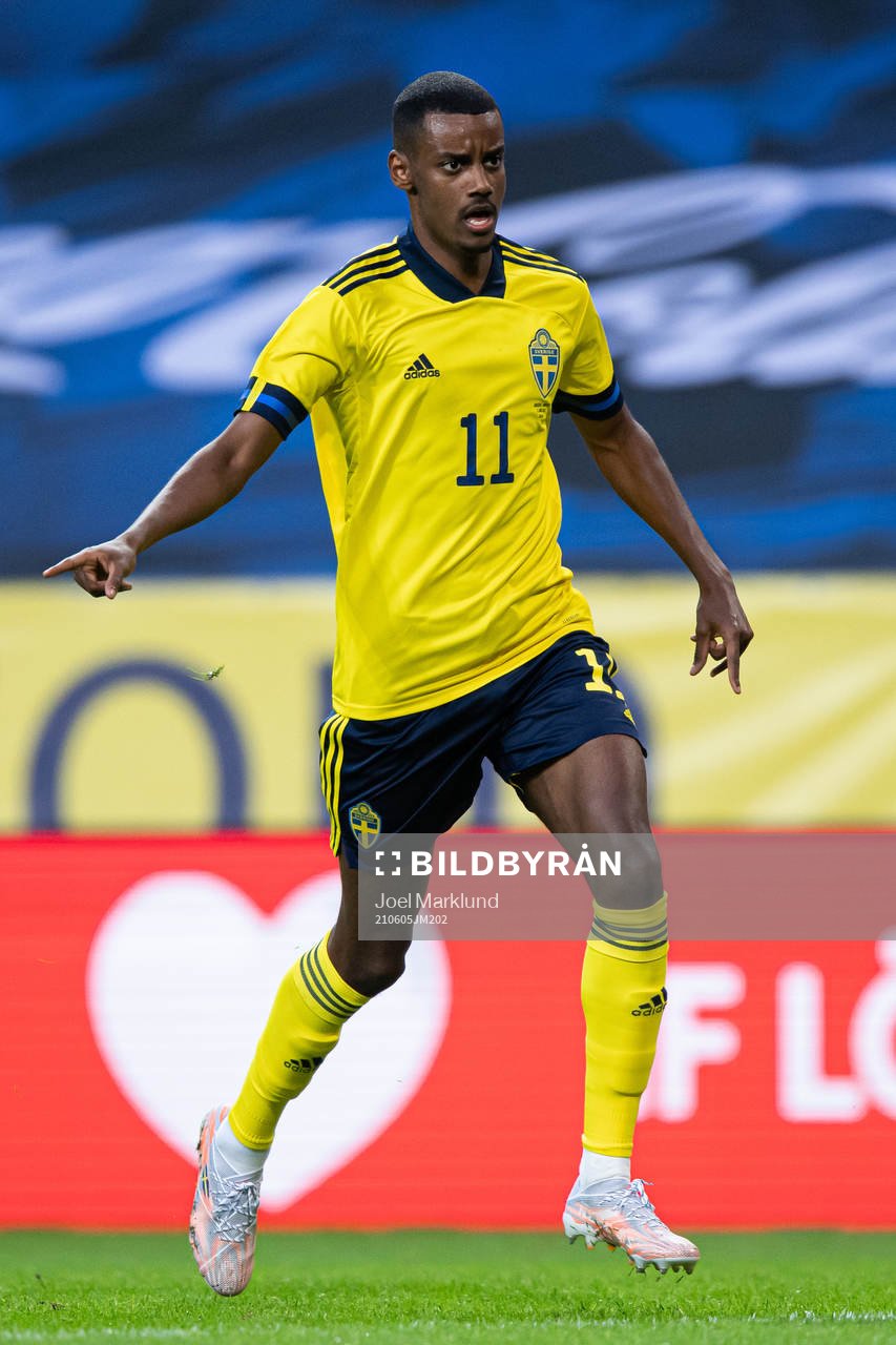 Alexander Isak of Sweden