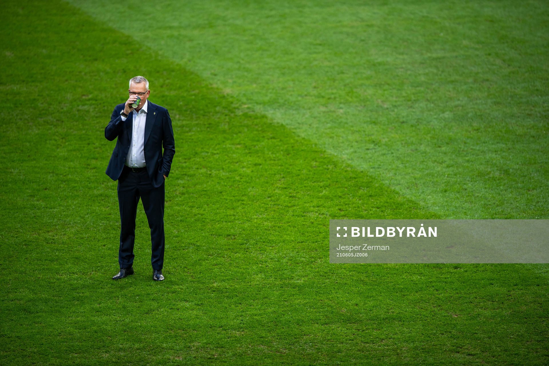 Janne Andersson, head coach of Sweden