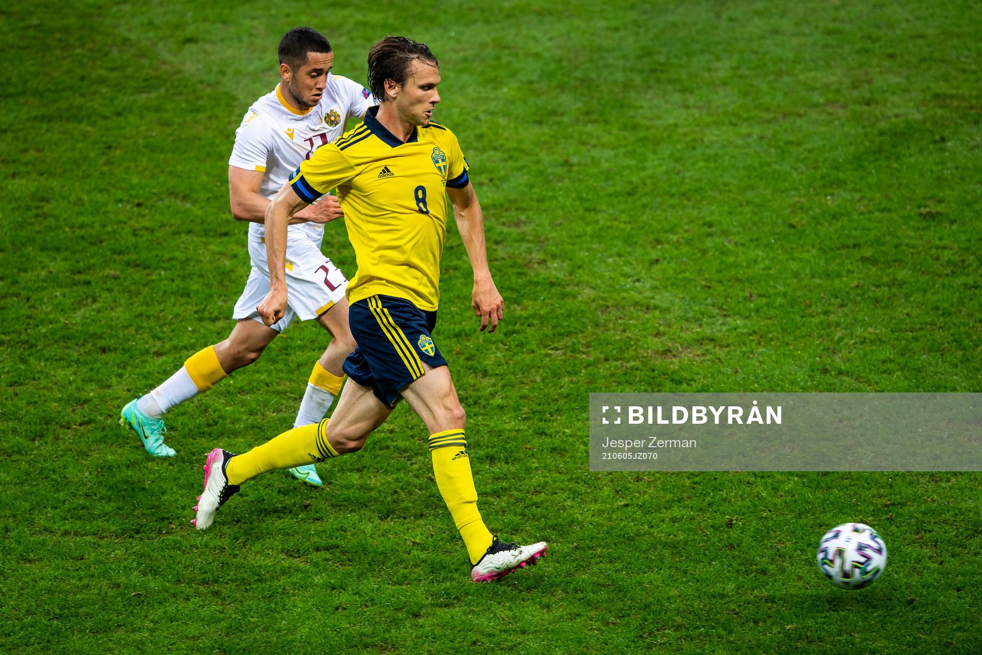 Vahan Bichakhcyan of Armenia and Albin Ekdal of Sweden