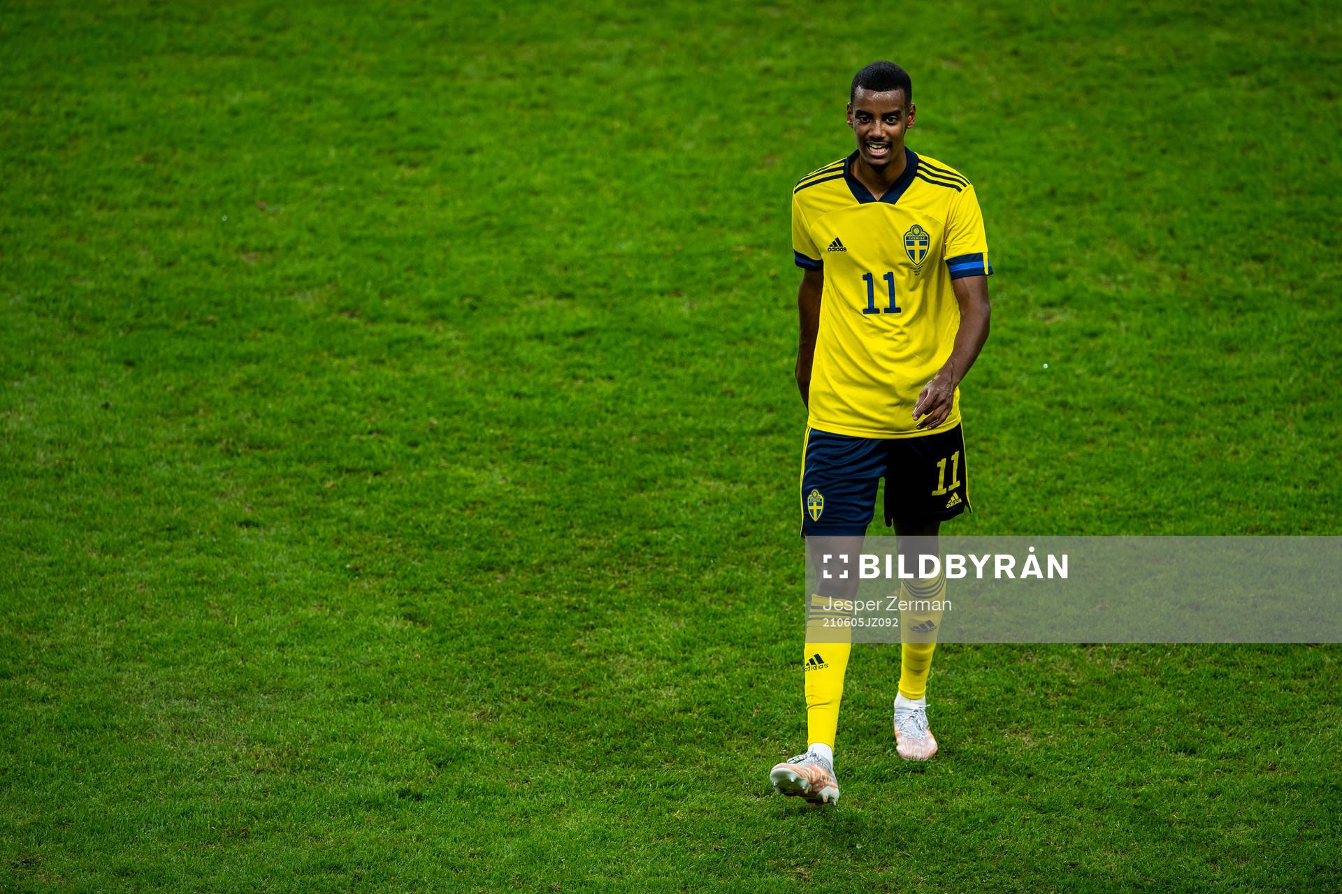 Alexander Isak of Sweden