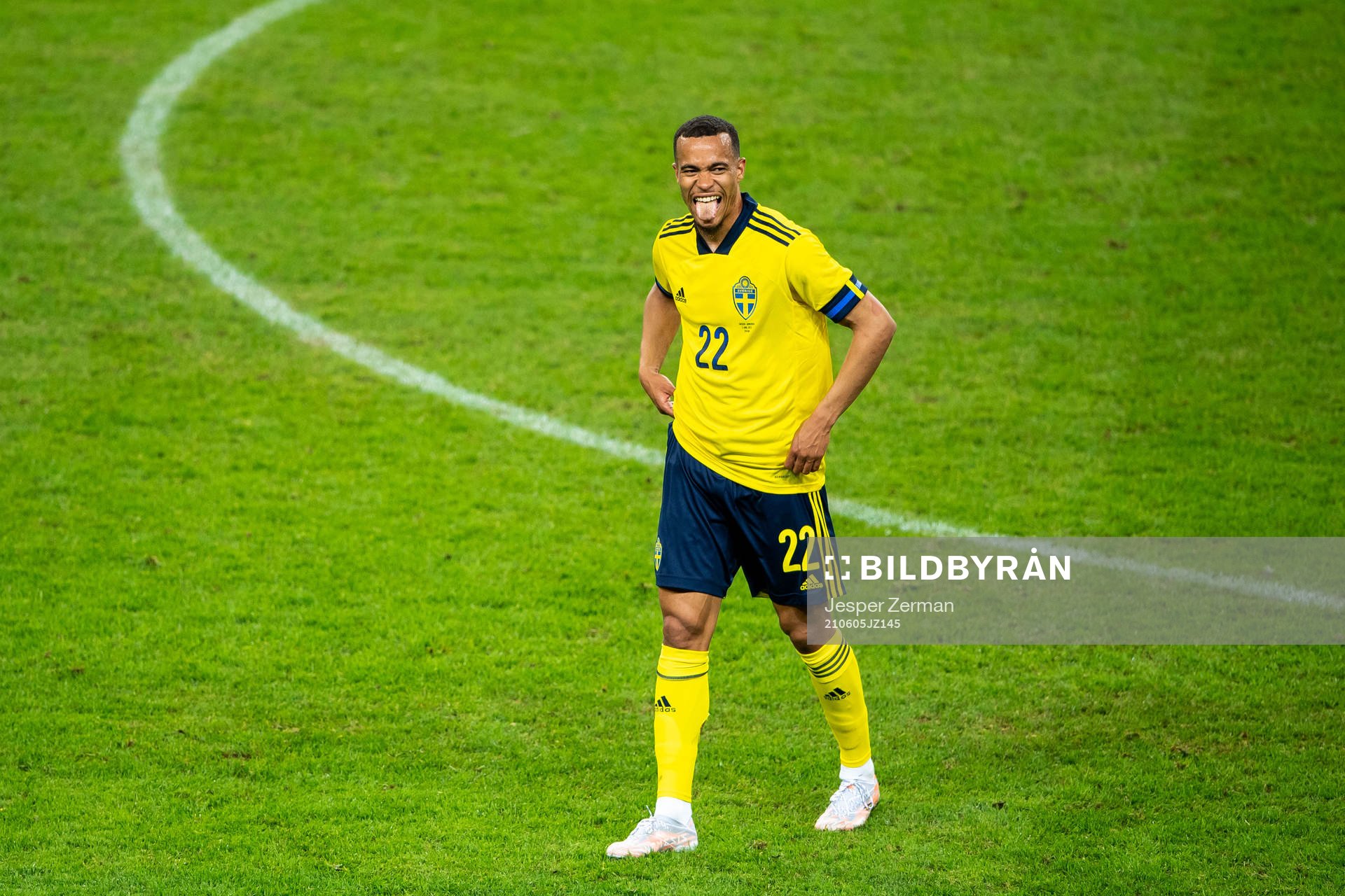 Robin Quaison of Sweden
