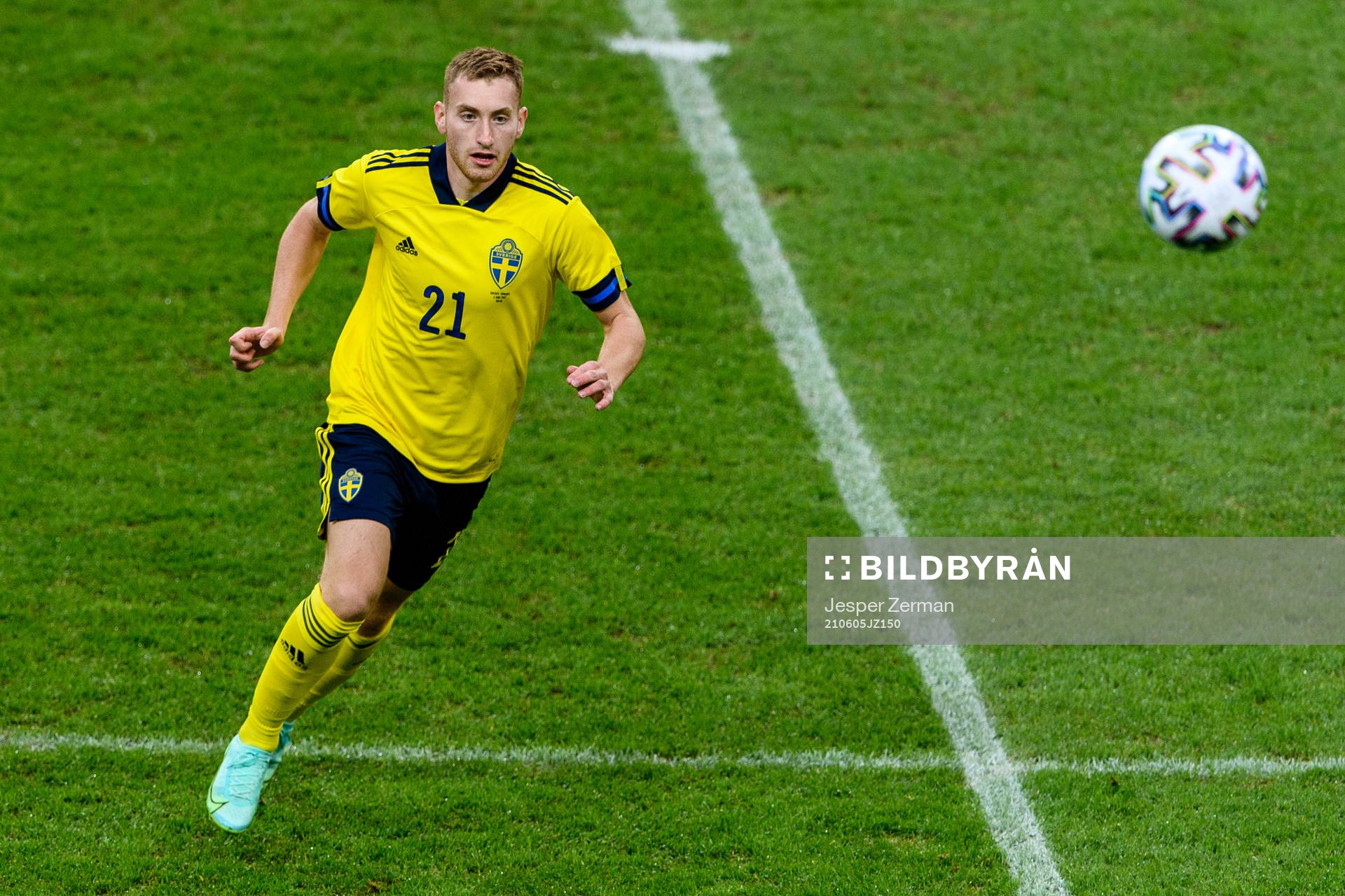 Dejan Kulusevski of Sweden
