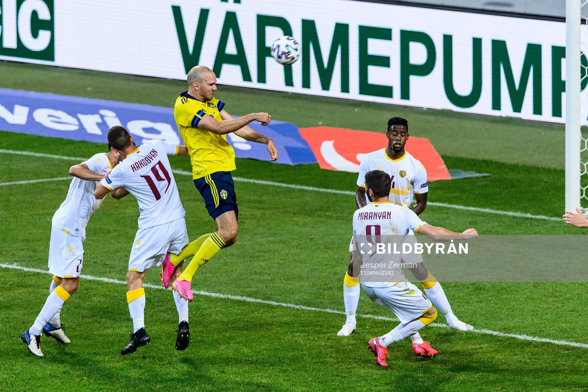 Marcus Danielson of Sweden scores 2-0