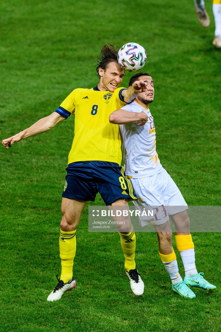 Albin Ekdal of Sweden and Vahan Bichakhcyan of Armenia