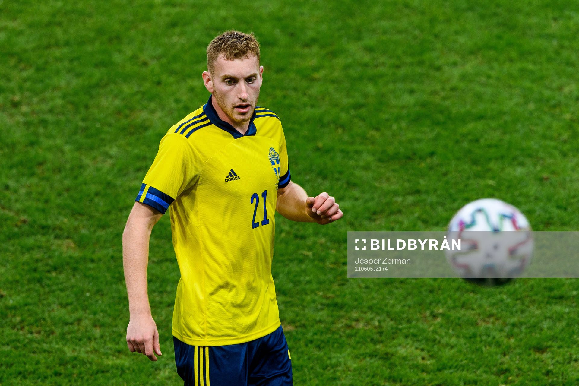 Dejan Kulusevski of Sweden