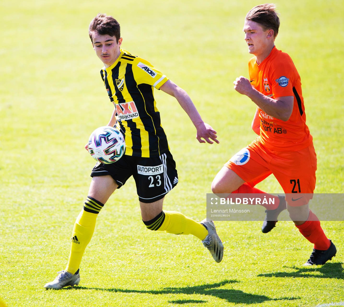 IFK Hässleholms Armin Culum i matchen i division 2 Södra