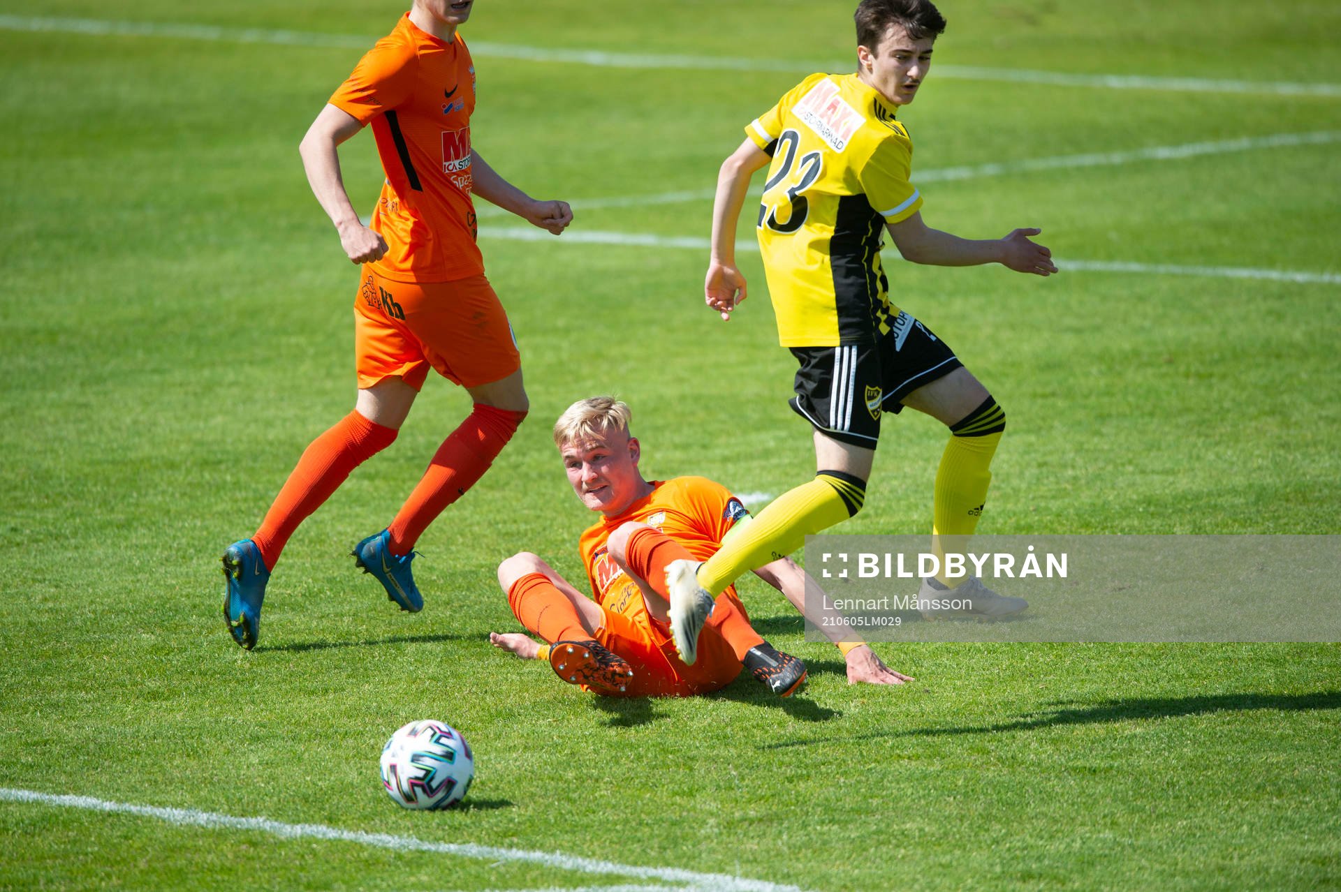 IFK Hässleholms Armin Culum och Kristianstads Linus