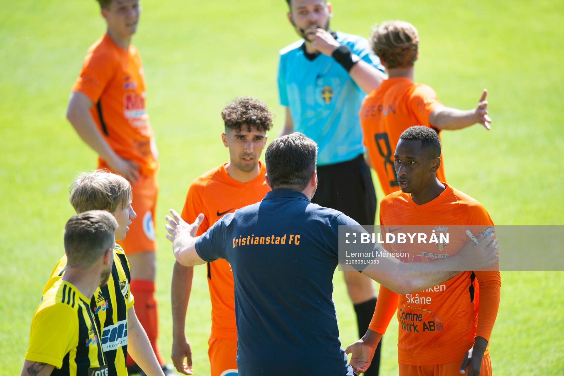Osämja i matchen i division 2 Södra Götaland mellan IFK