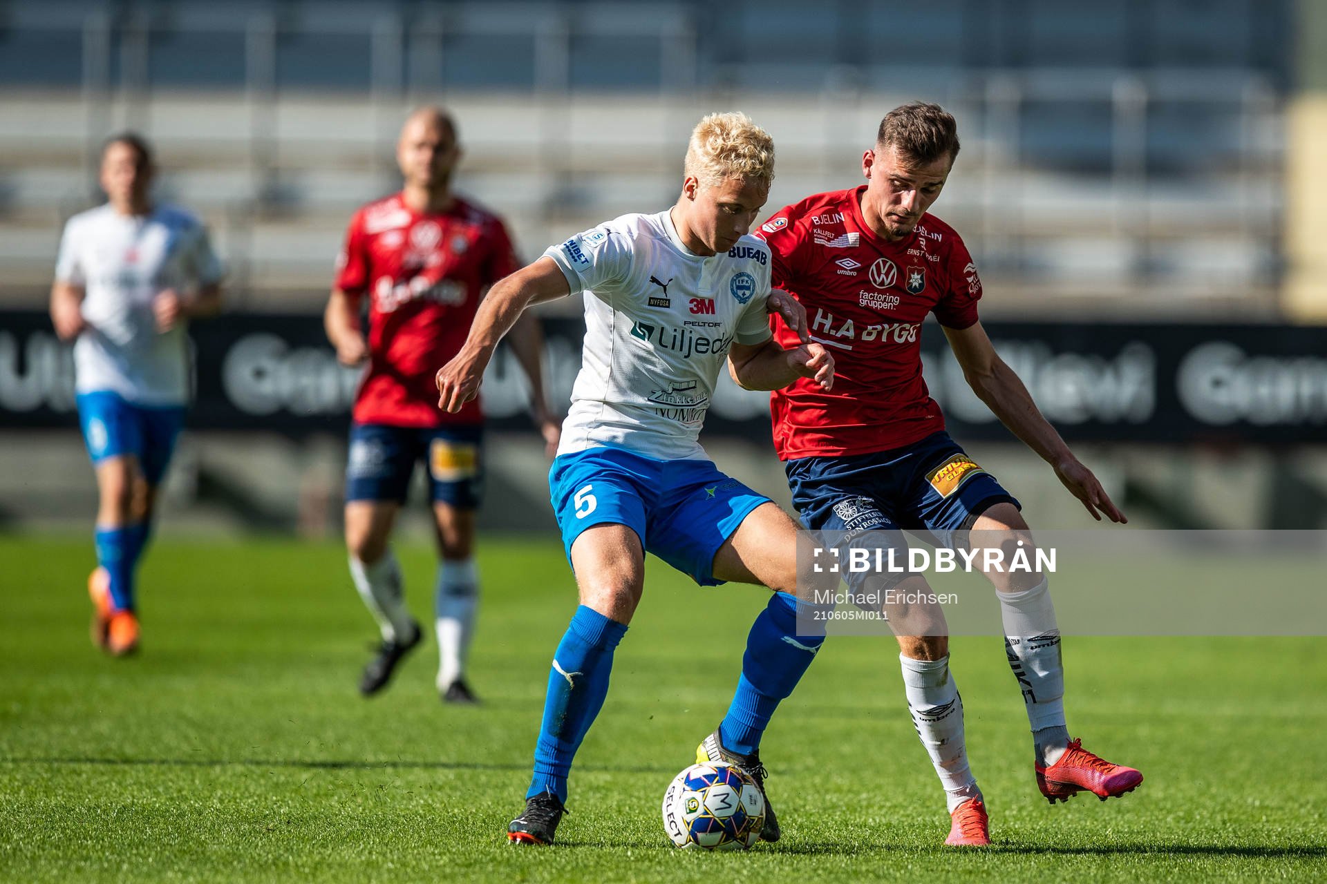 Värnamos Victor Larsson och Örgrytes Anton Lans