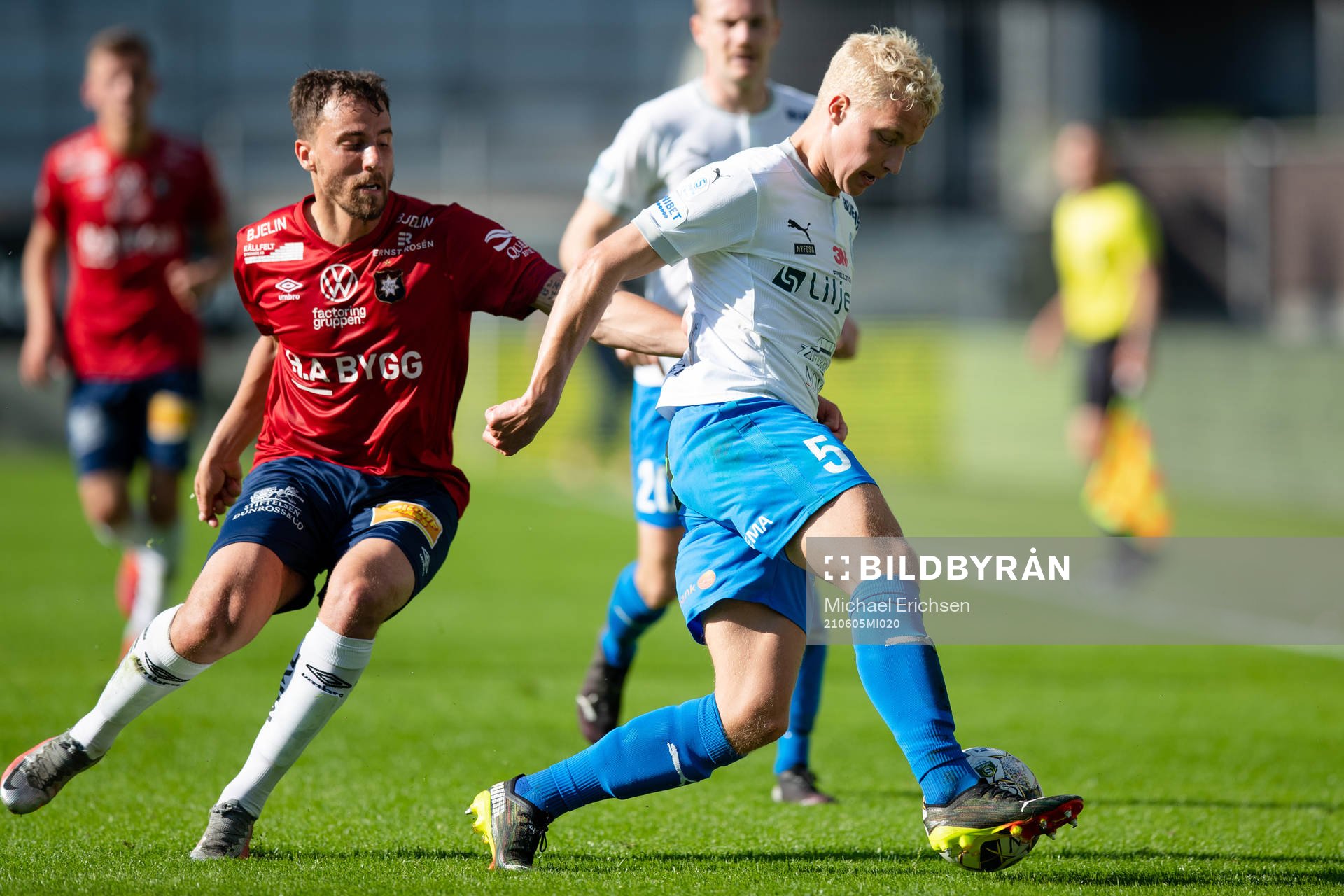 Örgrytes Jonathan Azulay och Värnamos Victor Larsson