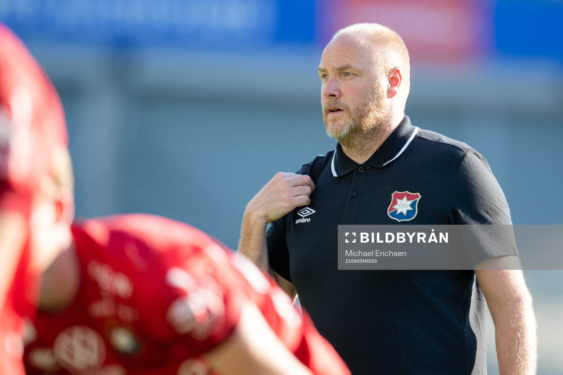 Örgrytes tränare Dane Ivarsson efter fotbollsmatchen i Superettan mellan Örgryte och Värnamo den 5 juni 2021 i Göteborg. 