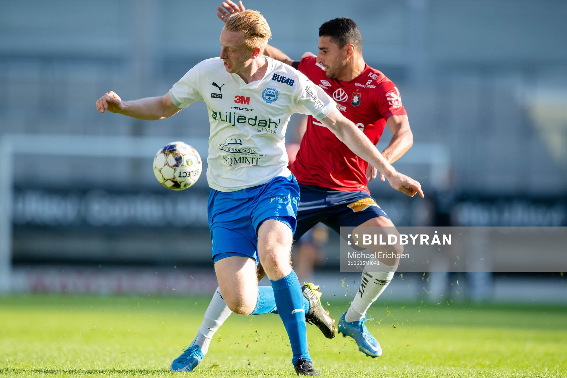 Värnamos Francis de Vries och Örgrytes Ailton Jose Almeida