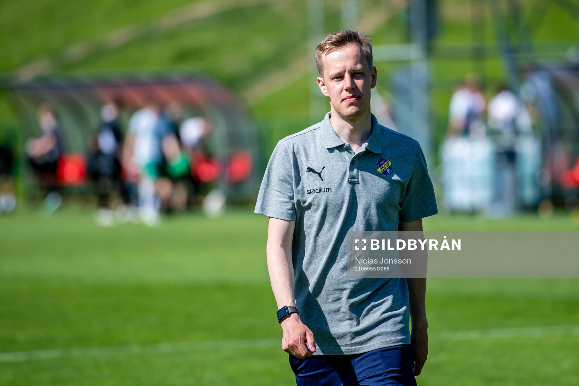 Eskilsminnes Ass. Tränare André Petersson deppar