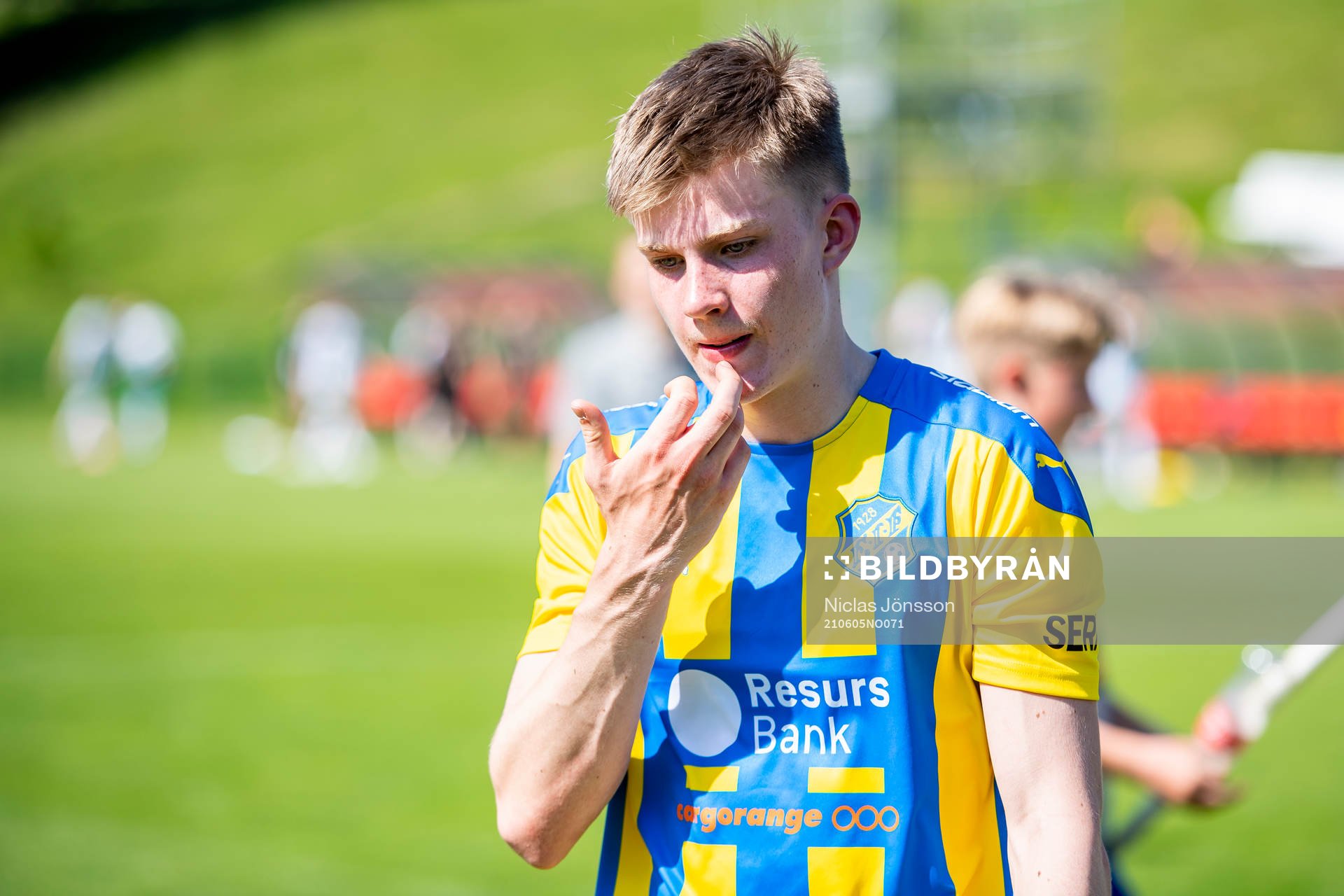 Eskilsminnes Hampus Stoltz  deppar