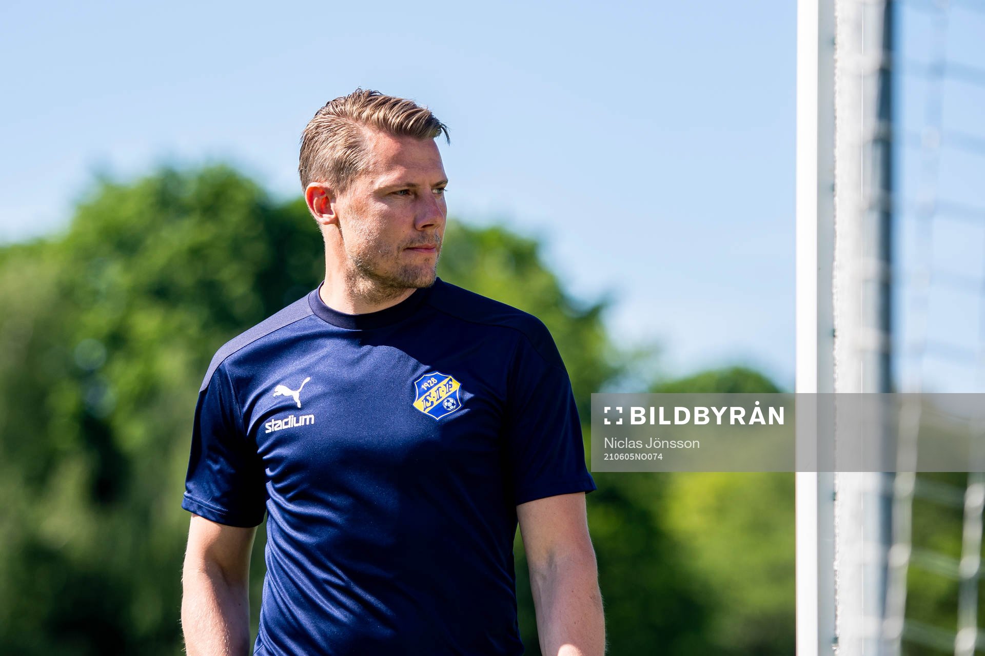 Eskilsminnes Tränare Patrik Ingelsten deppar