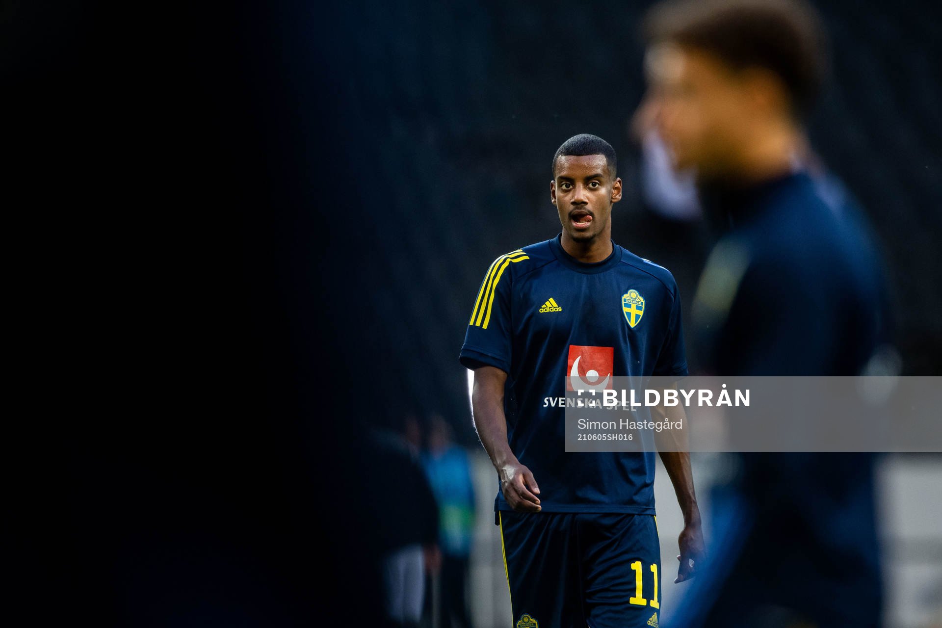 Alexander Isak of Sweden
