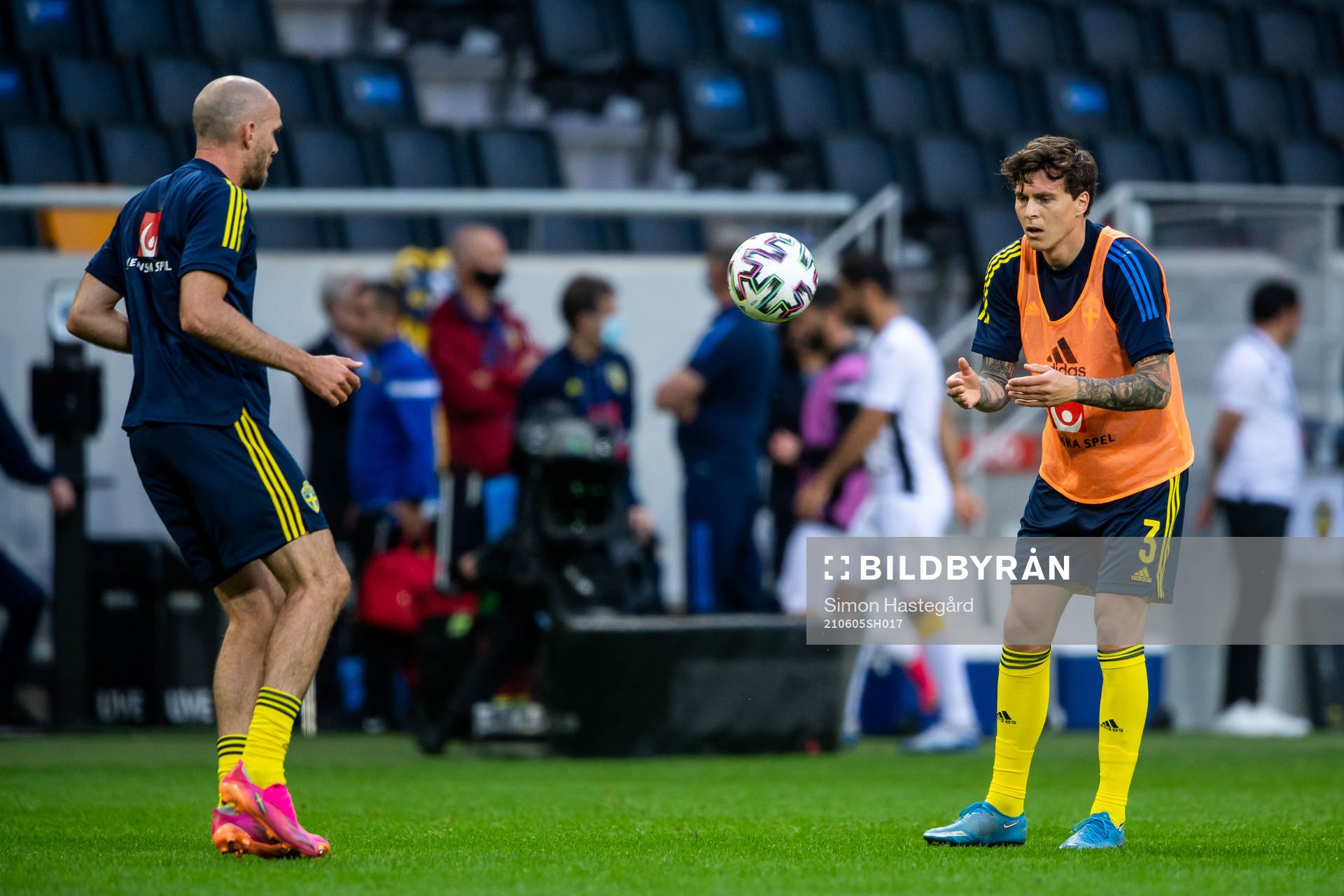 Marcus Danielson and Victor Nilsson Lindelöf of Sweden