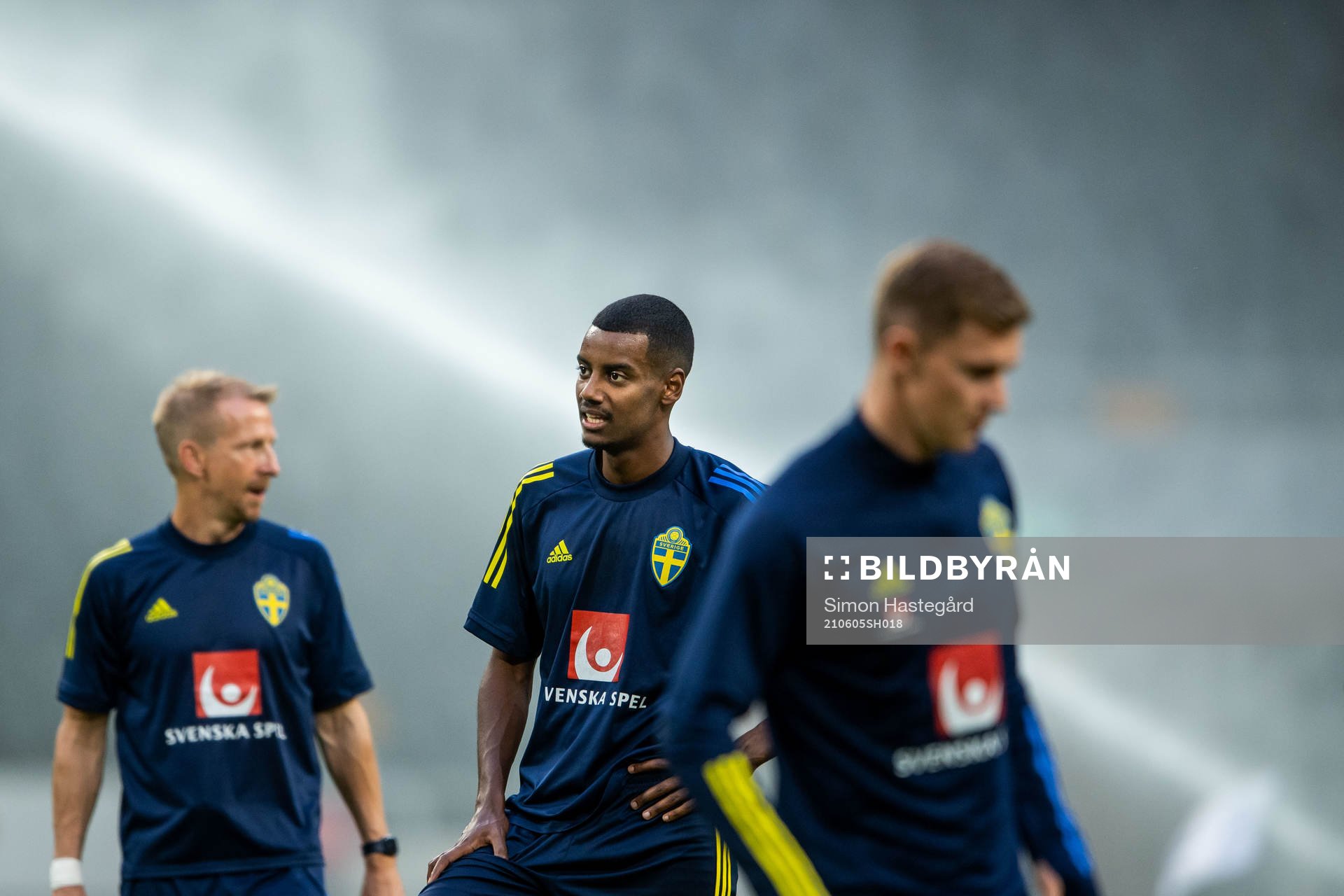 Alexander Isak of Sweden